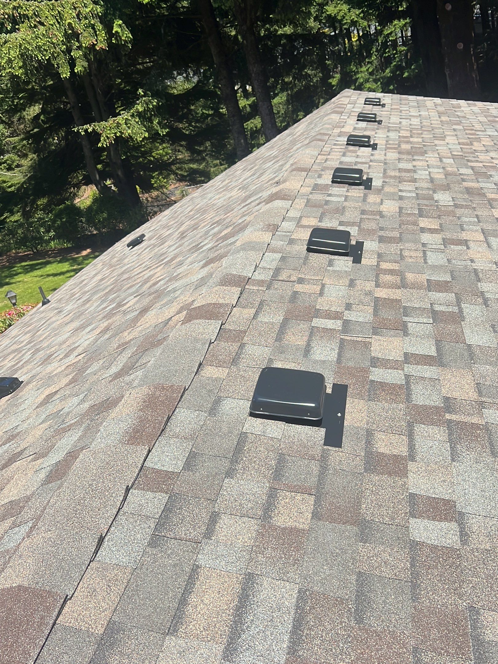 Residential Roofing Installation using Malarkey Highlander with GAF 60mil TPO by Orezona Building & Roofing Company, Inc.