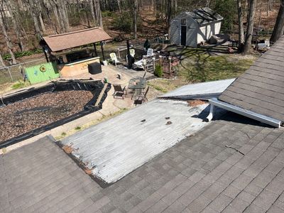 Residential Roofing Installation using GAF Timberline HDZ Weathered Wood