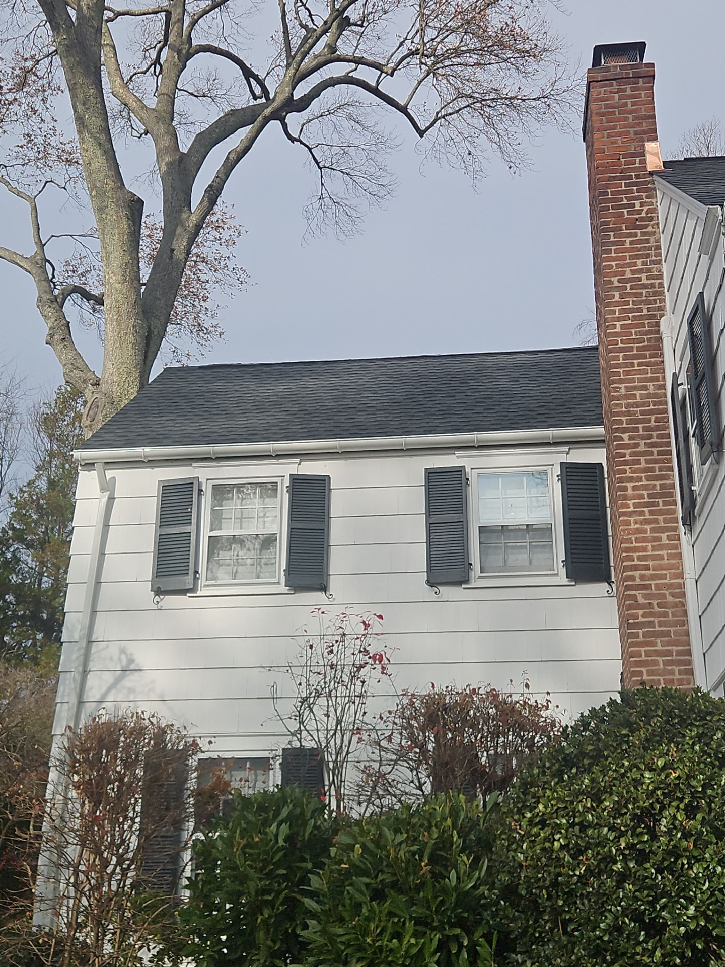 Darien, CT Asphalt, Copper Roof & Half Round Gutters  by Rinaldi Brothers