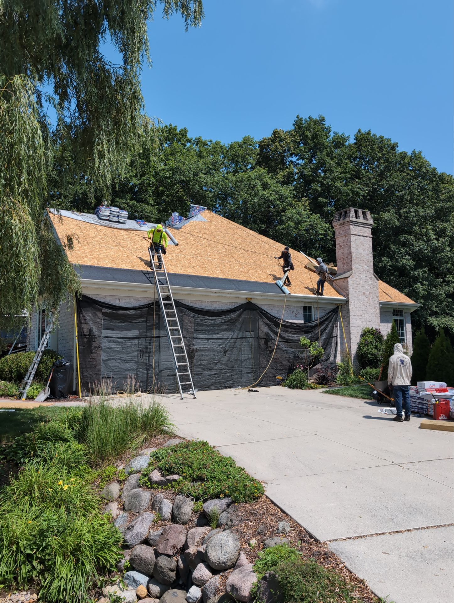 Classic Stucco Beauty by Gellings Roofing and Siding LLC
