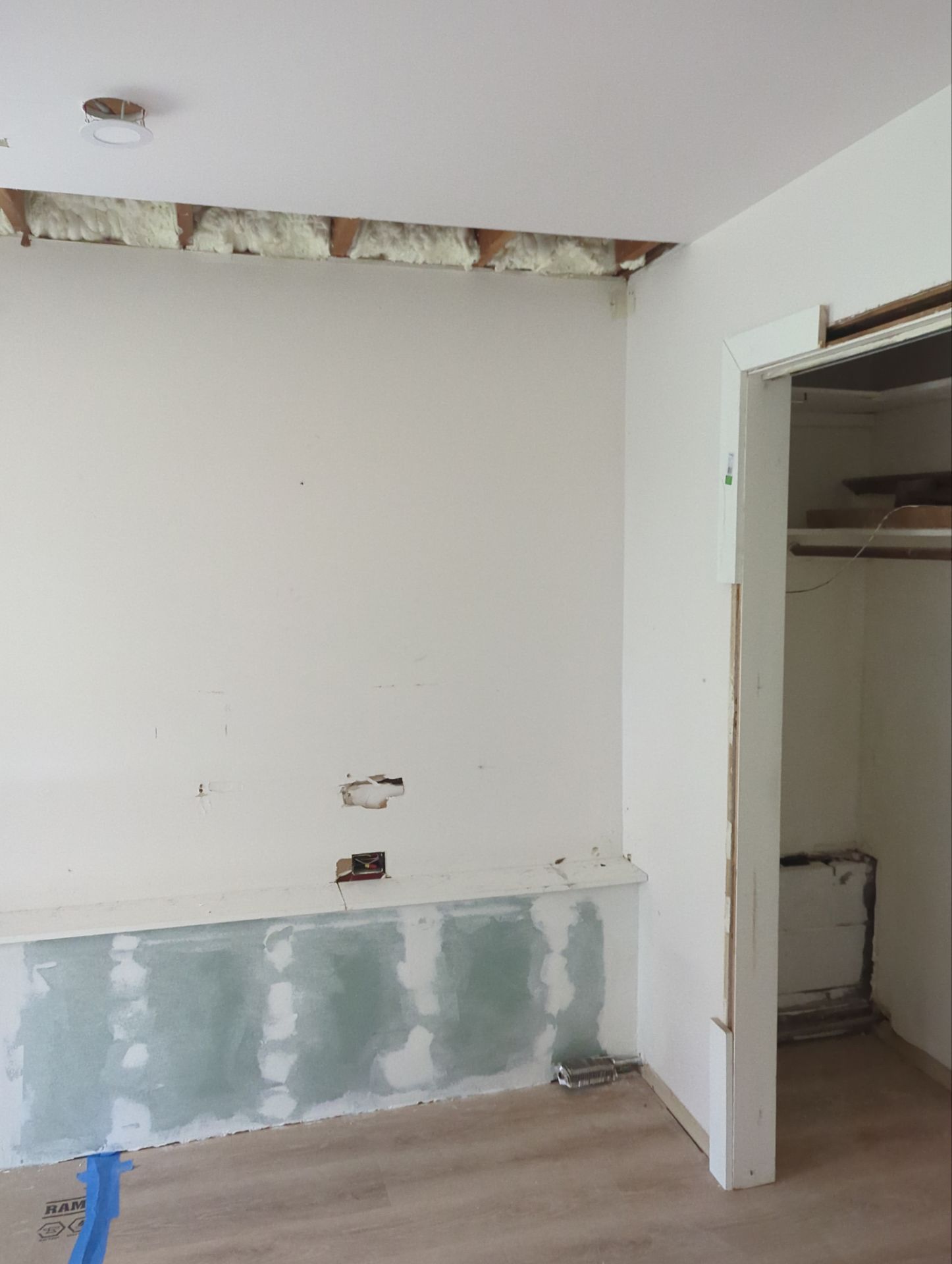 Exterior Walls Using Closed-Cell Spray Foam by NYS Foam & Energy