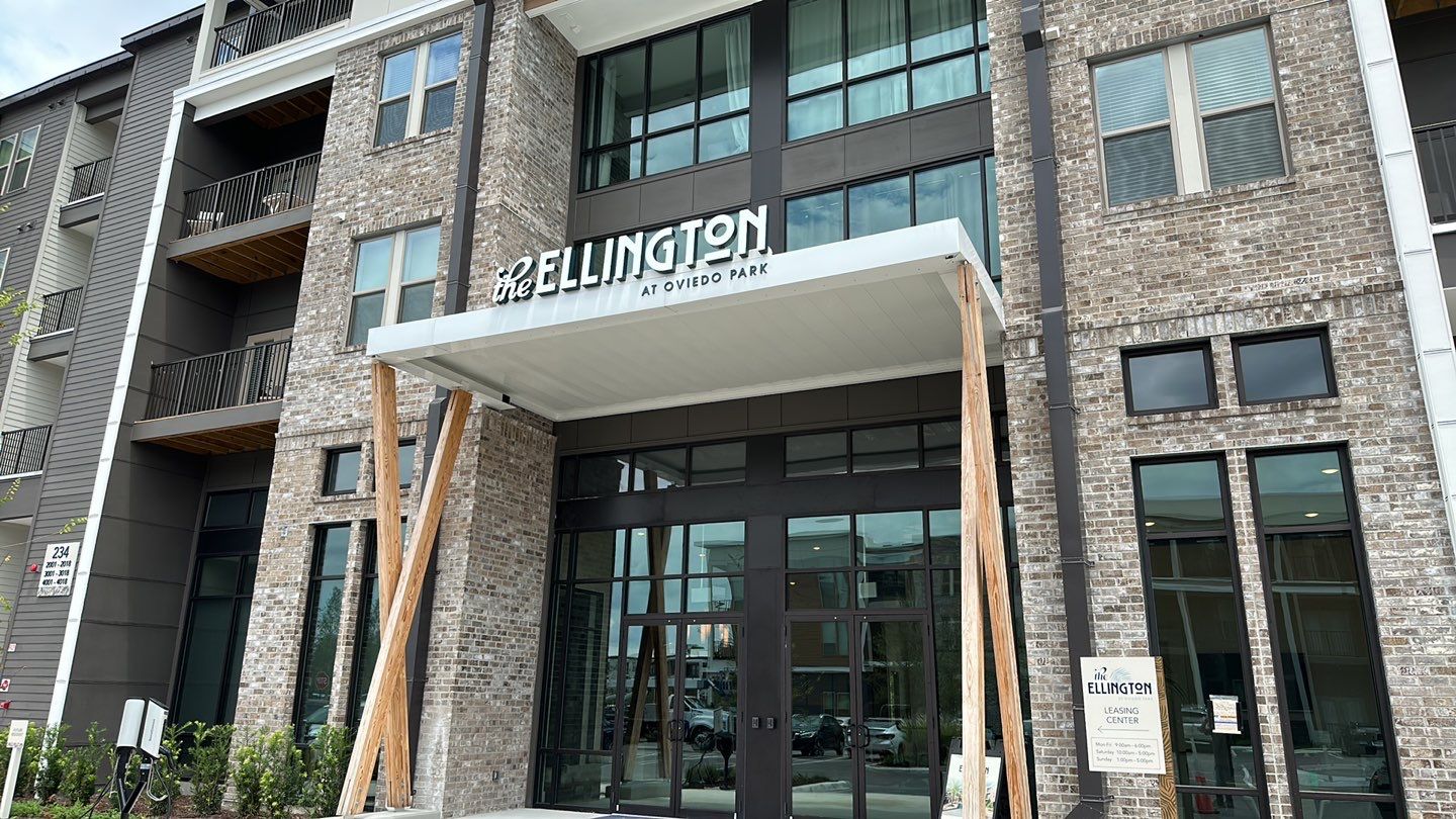 Soldier Mounted Channel Letters for Ellington by SignCrafters