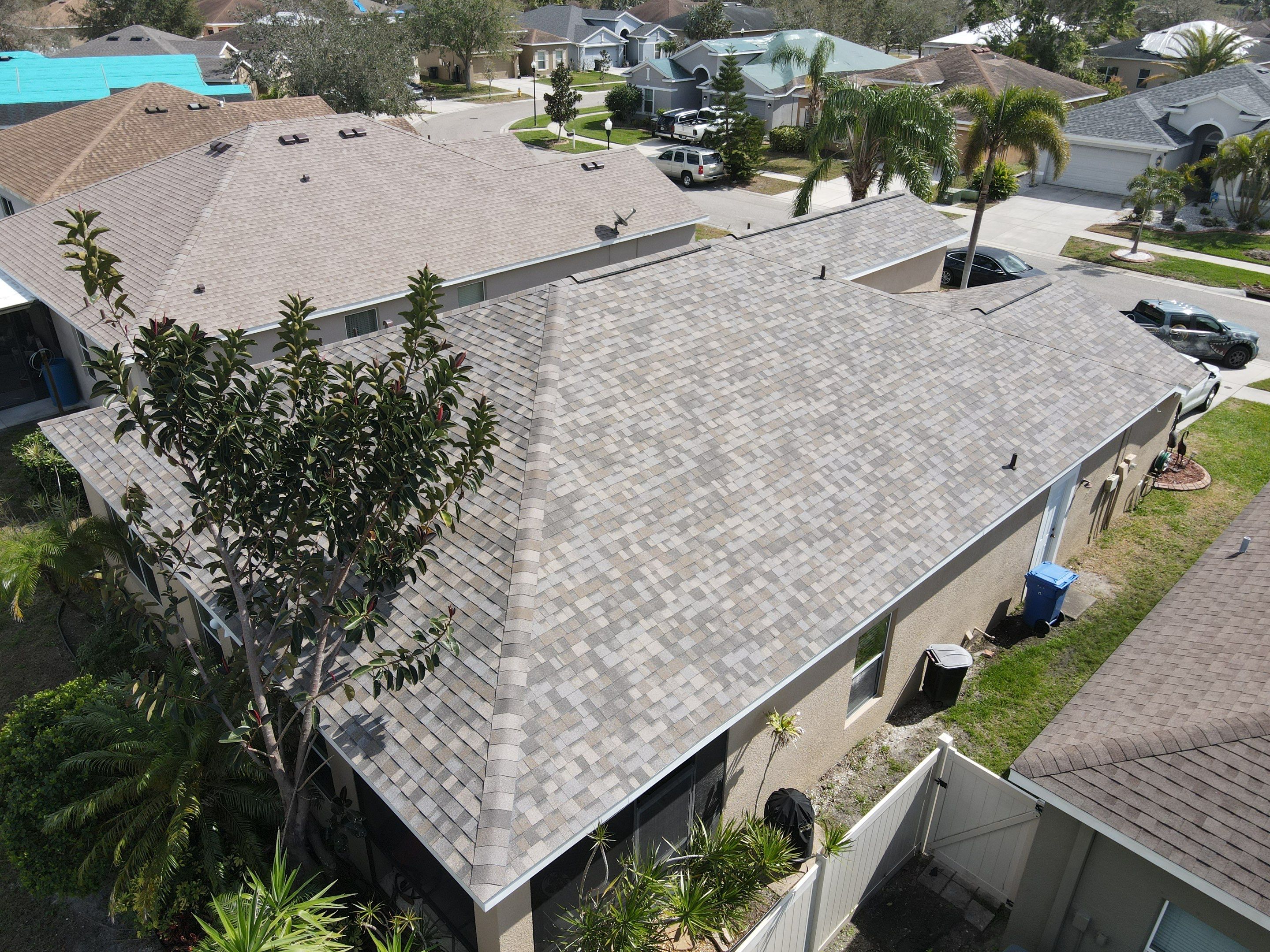 Roof Replacement in Ruskin Fl. by Steadfast Roofing 