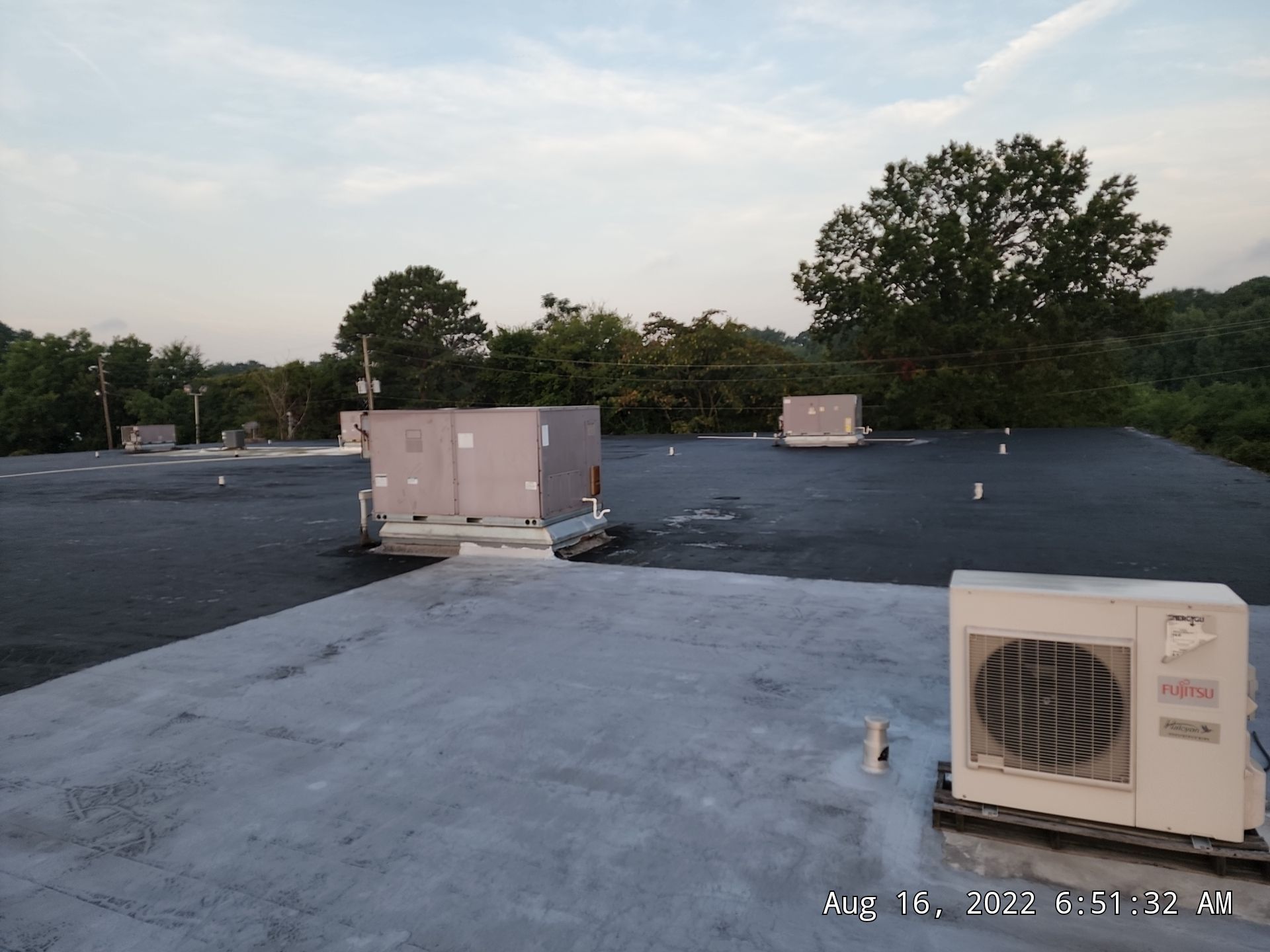 Commercial Roofing Installation using 50 mil PVC by Hostetler Roofing