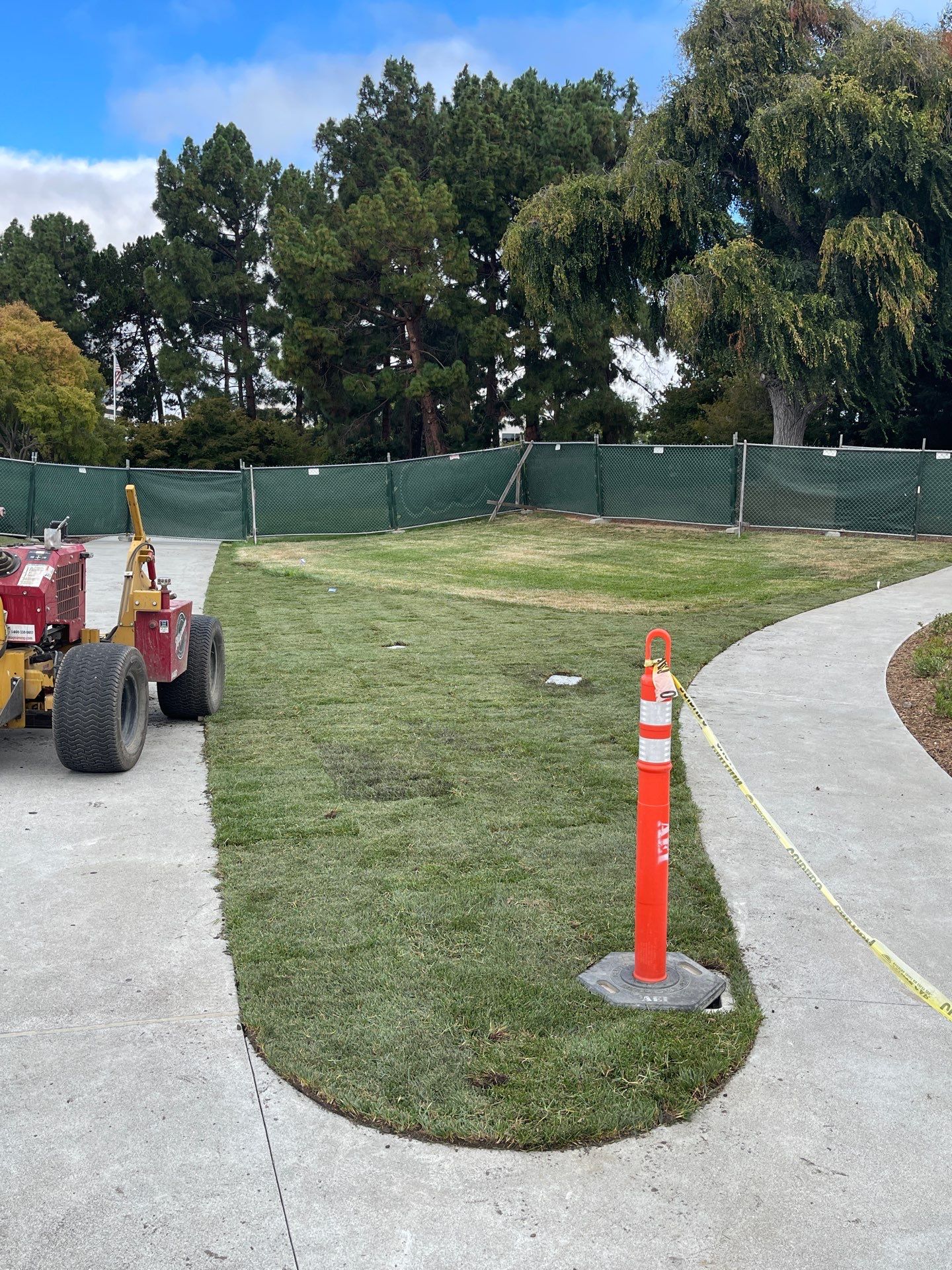 Project in Foster City by A - G Sod Farms