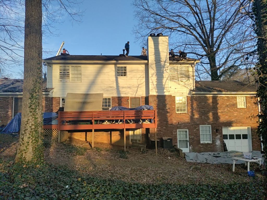 Residential Roofing Installation using Owens Corning by Inspector Roofing and Restoration