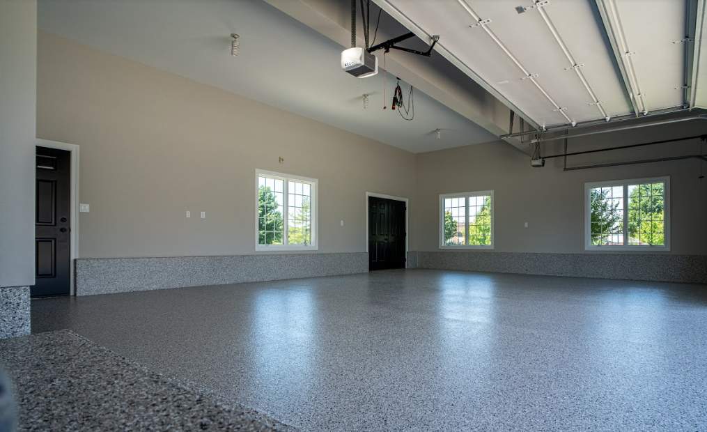 Katsaros Residence - Garage Floor Coating by Level 10 Coatings
