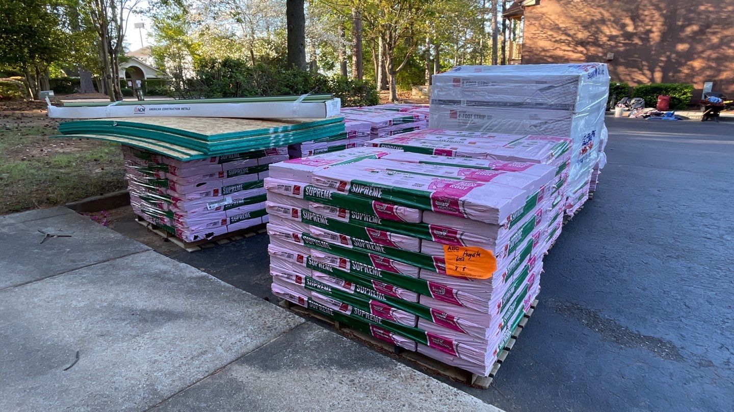 Commercial Roofing Installation using Owens Corning Autumn Brown by Inspector Roofing and Restoration