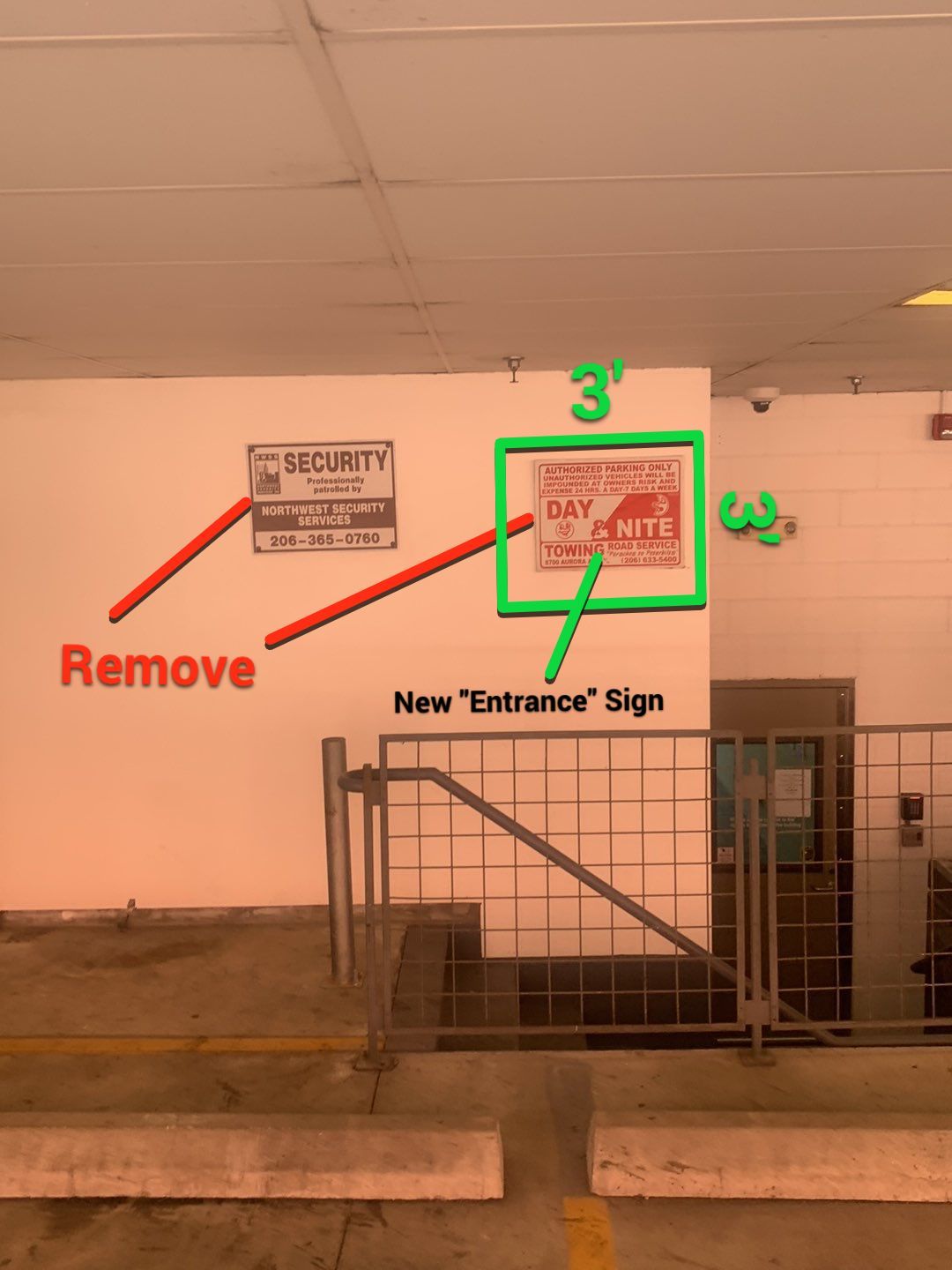 Striping work  by Jireh Asphalt & Concrete Inc 