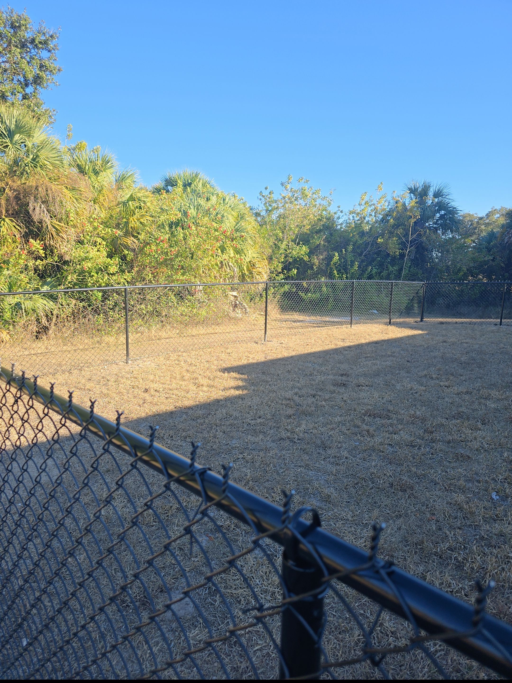 Chain Link Install in LaBelle by True Fence LLC