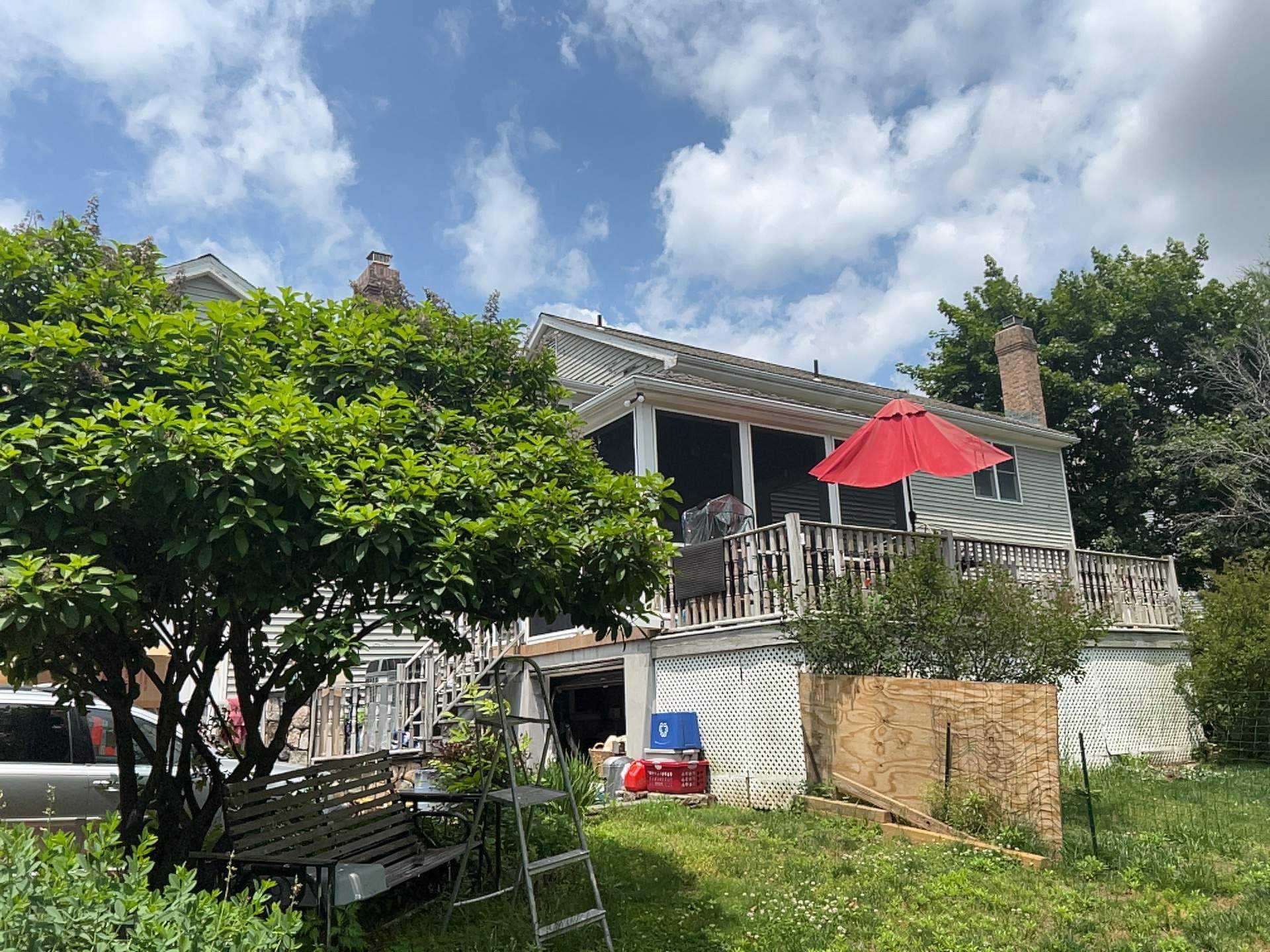 Siding Installation using Mainstreet Colonial & White gutters by A Plus Exterior