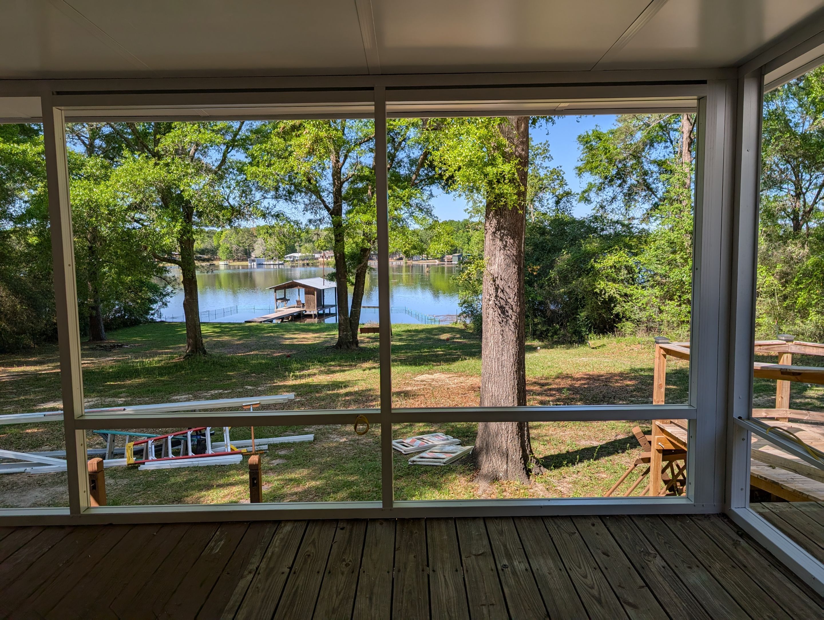 Glass Room using Colorbeam Framing System by Titan Sunrooms