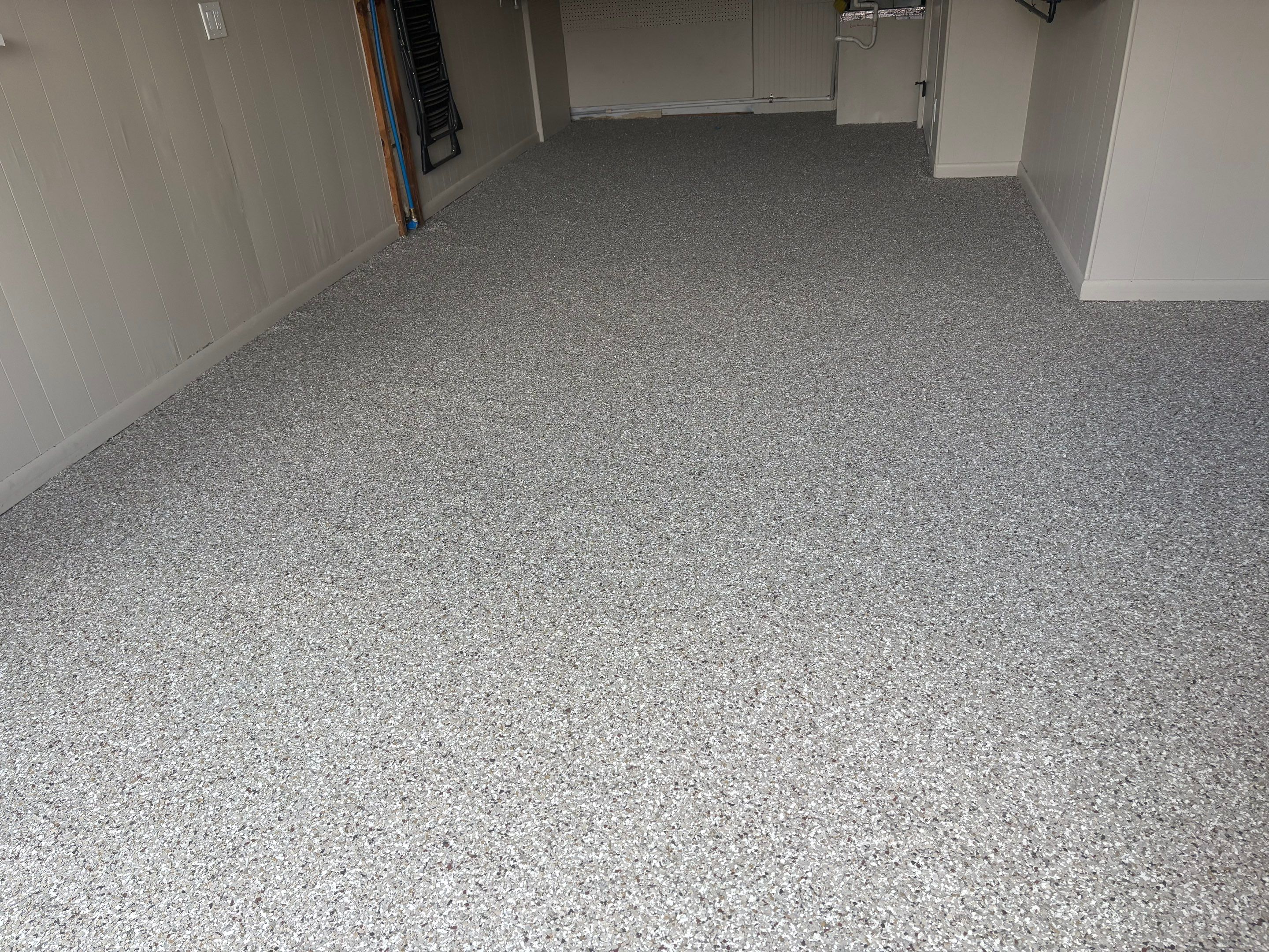 Garage Using Creekbed by Elite Floor Solutions