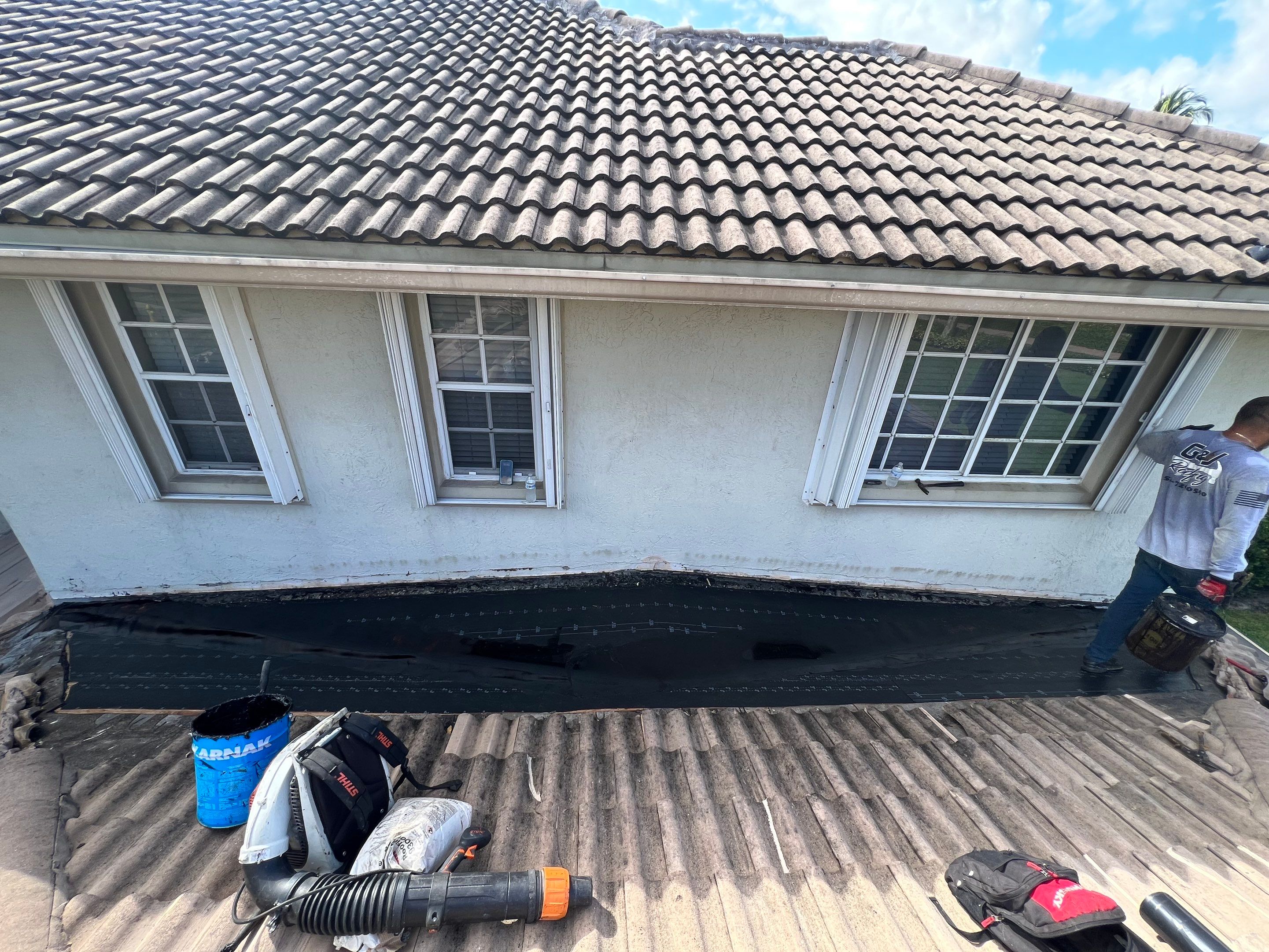 SW 26th St., Davie, FL by G&J Roofing 
