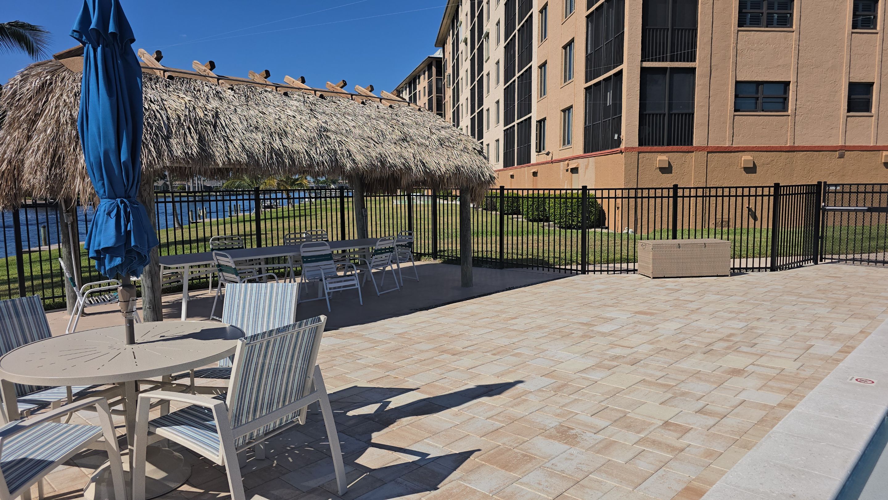 Community Pool Fence in Cape Coral by True Fence LLC