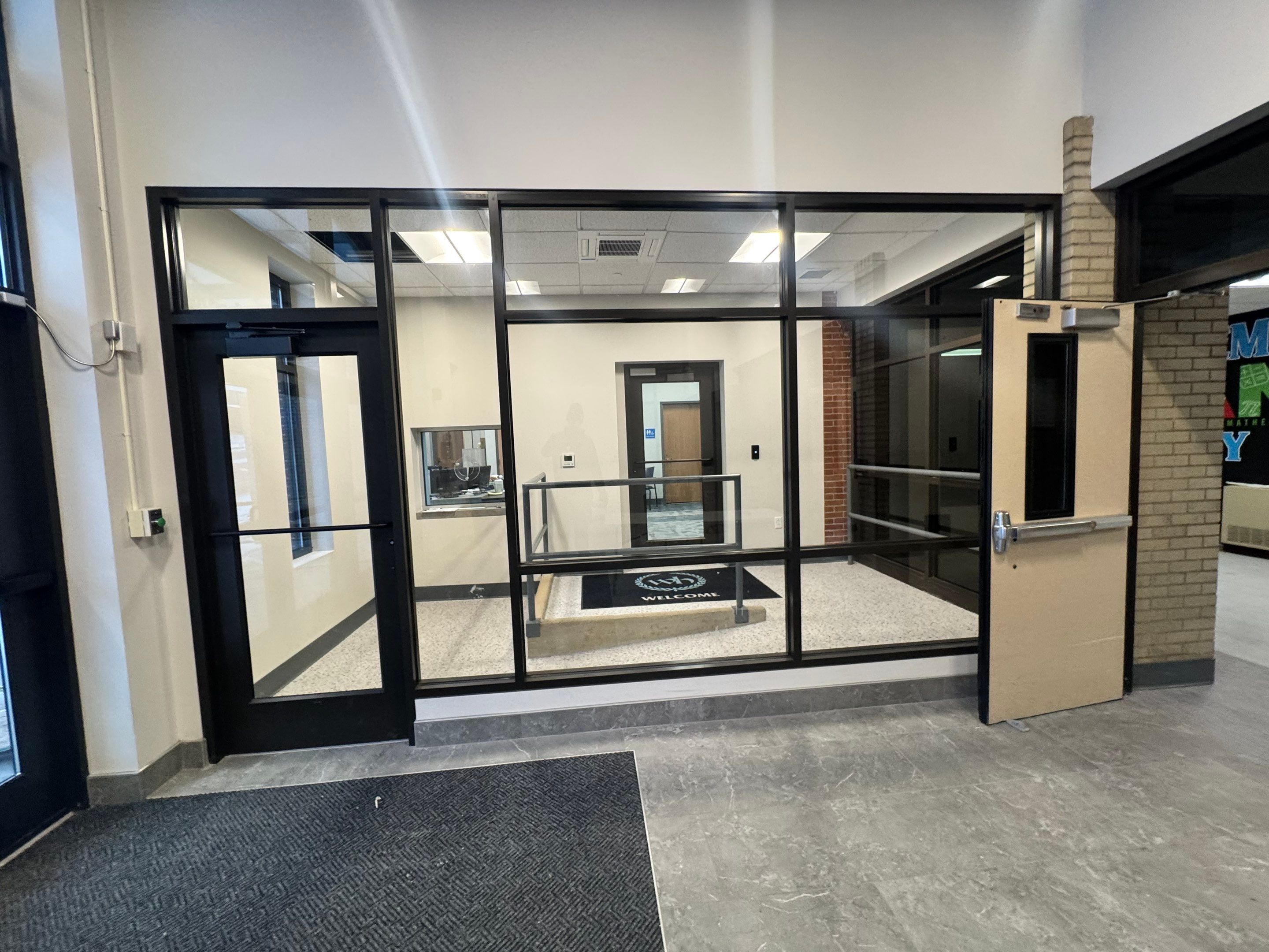 Edgewood Elementary Security Vestibule by Smith Construction Management, LLC