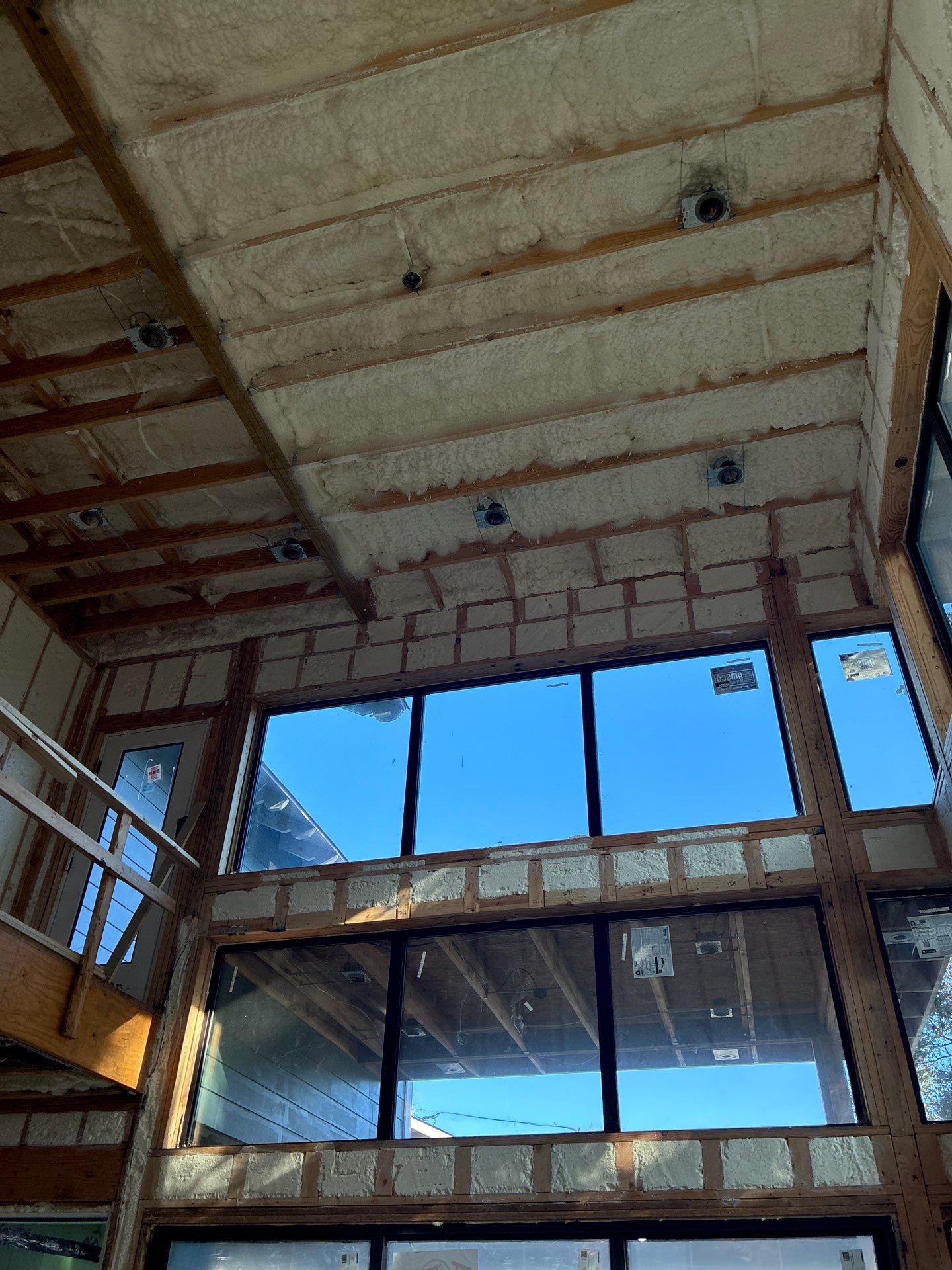 Fully encapsulated Dallas custom home  by Apex Insulation Solutions