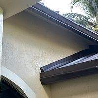 24ga 1.5" Mechanical Seam Mansard Brown 