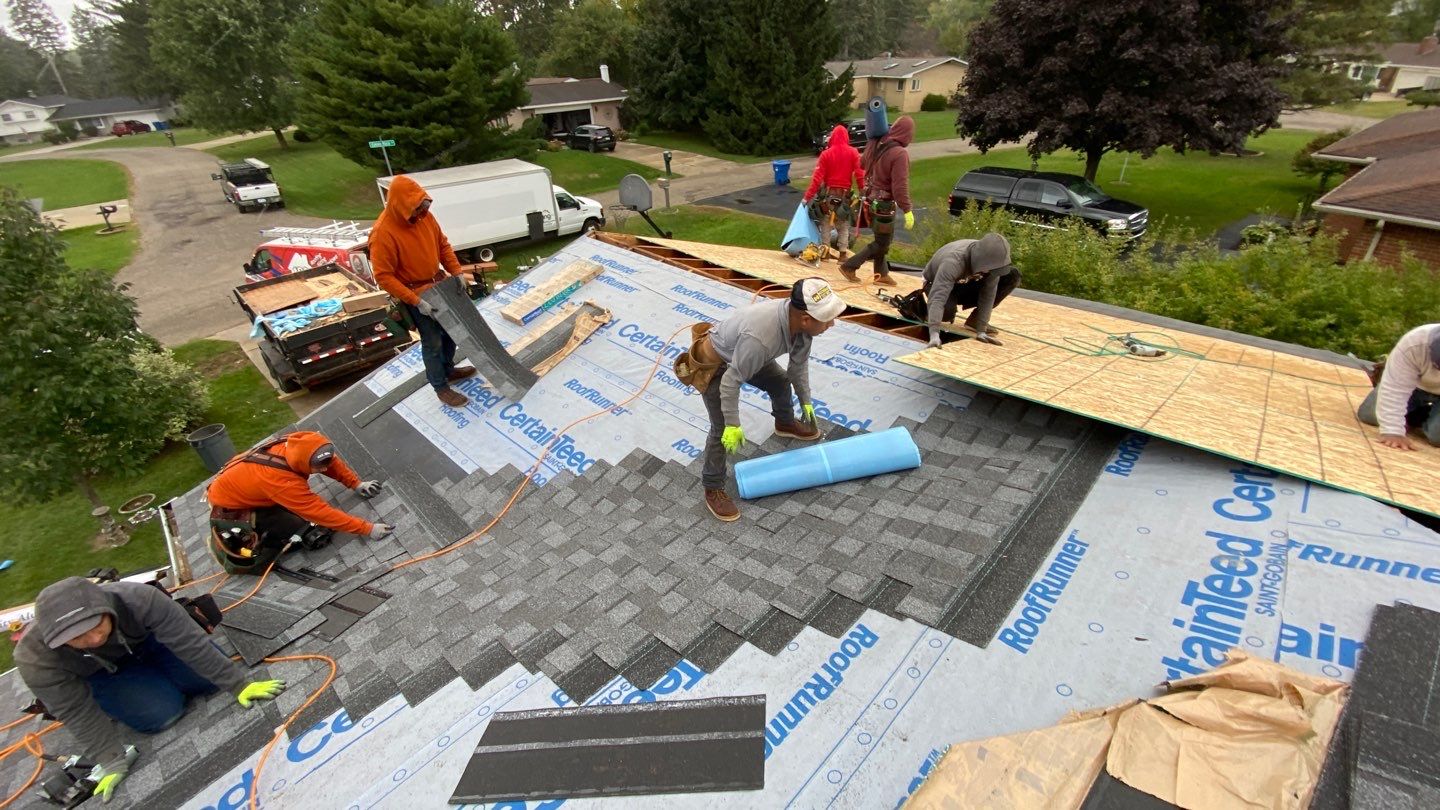 Roof Replacement using CertainTeed Landmark by 180 Contractors