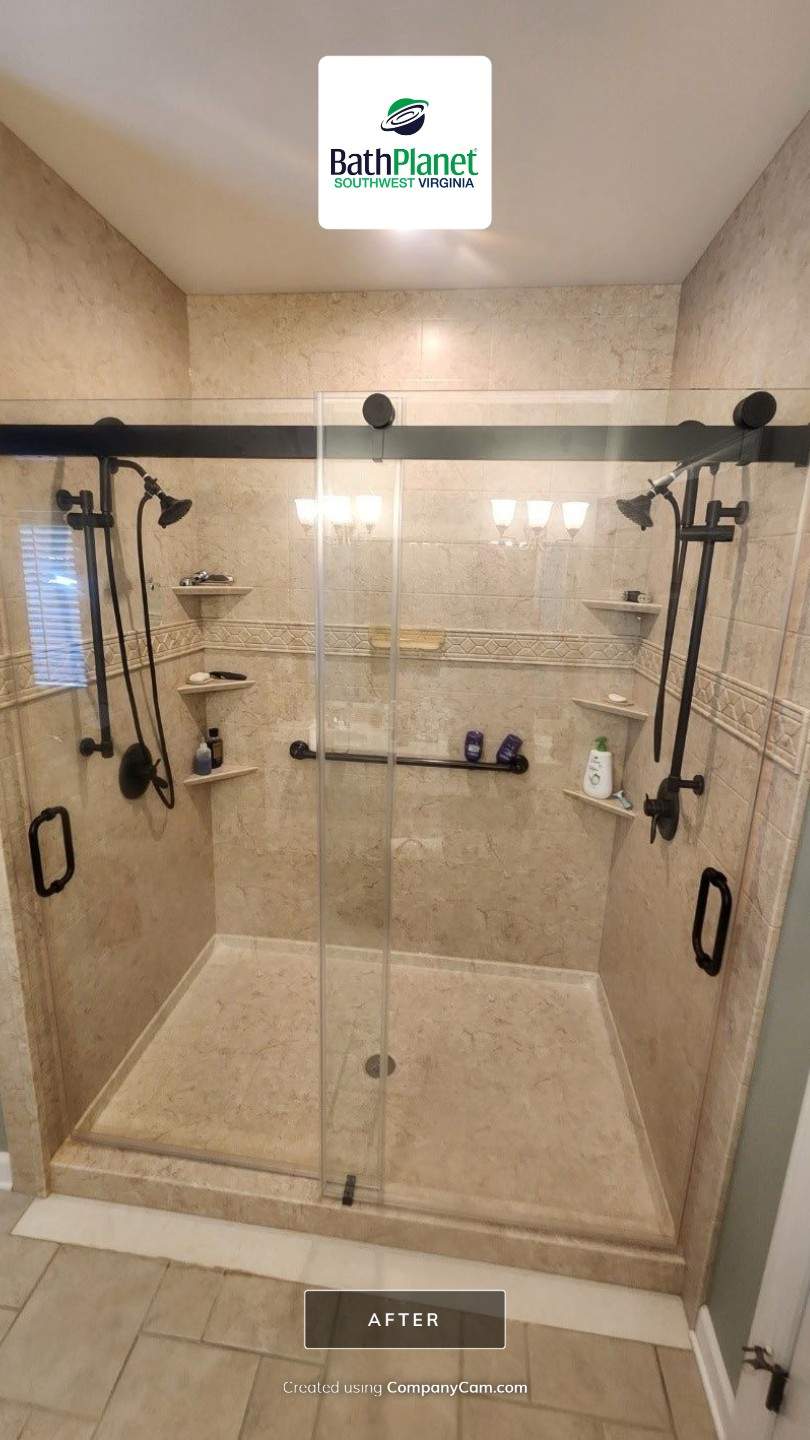 Shower Upgrade by BathPlanet SW Virginia
