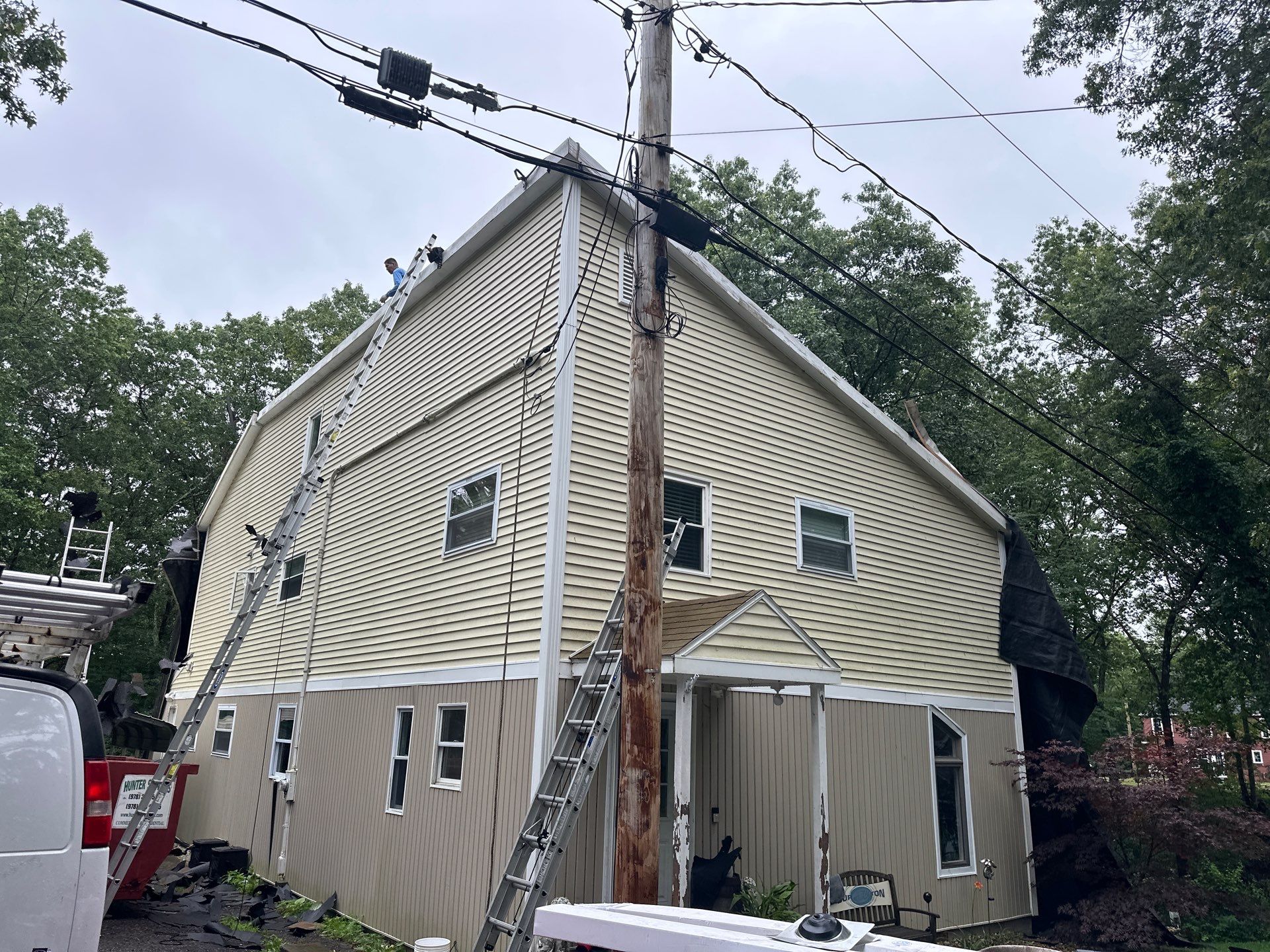 Roof, Window, and Wall Flashing Upgrade in Groton, MA by Mighty Dog Roofing of Greater Middlesex County