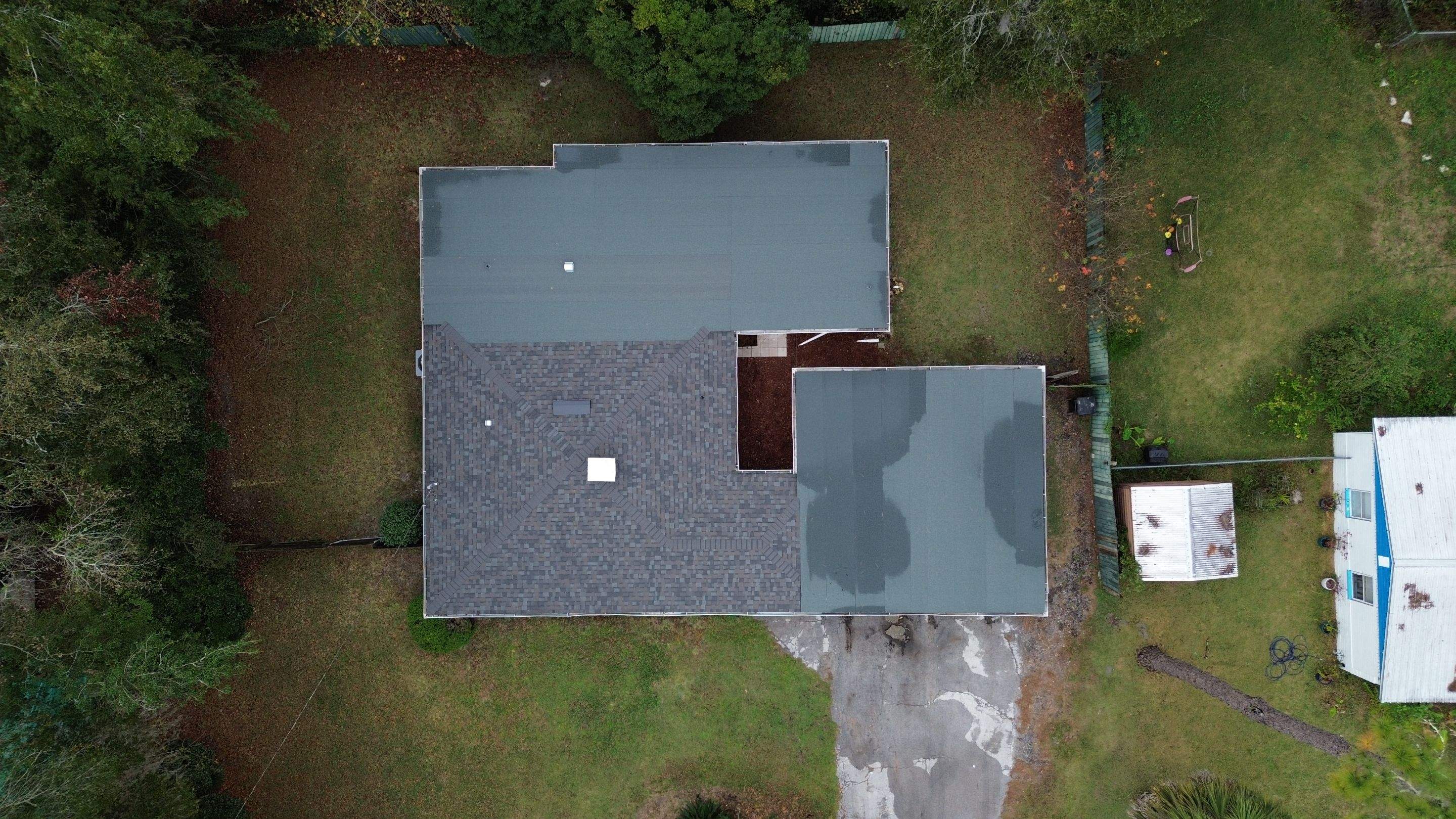 Shingle Reroof with Flat Section in Gainesville, FL by Brehm Roofing