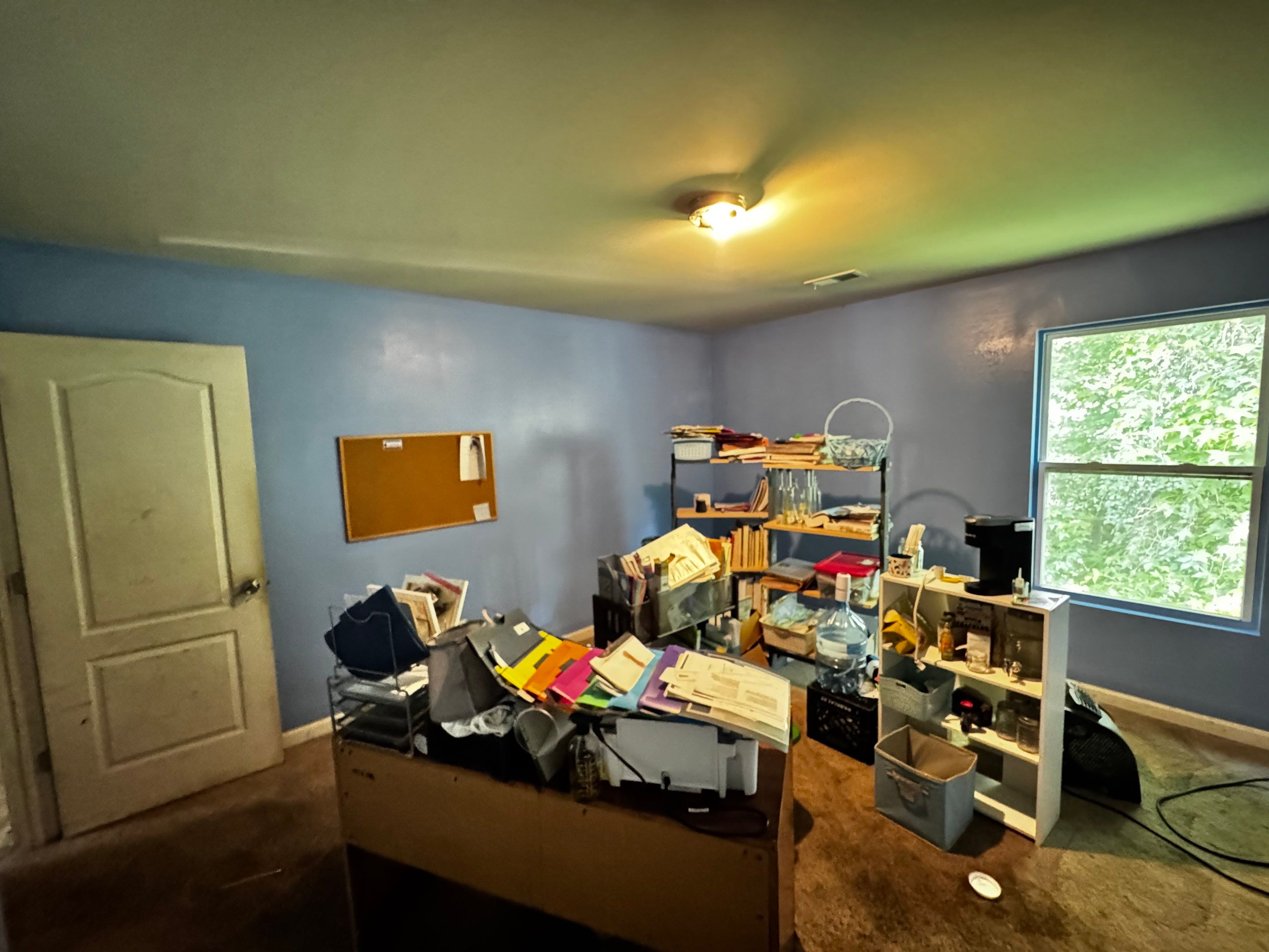 Bedroom Interior Painting and Professional Drywall Repair by PGP Surface Solutions, LLC