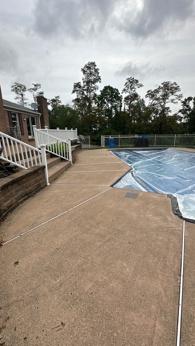 Pool Deck Project in Monroeville by Floors in a Day, Inc