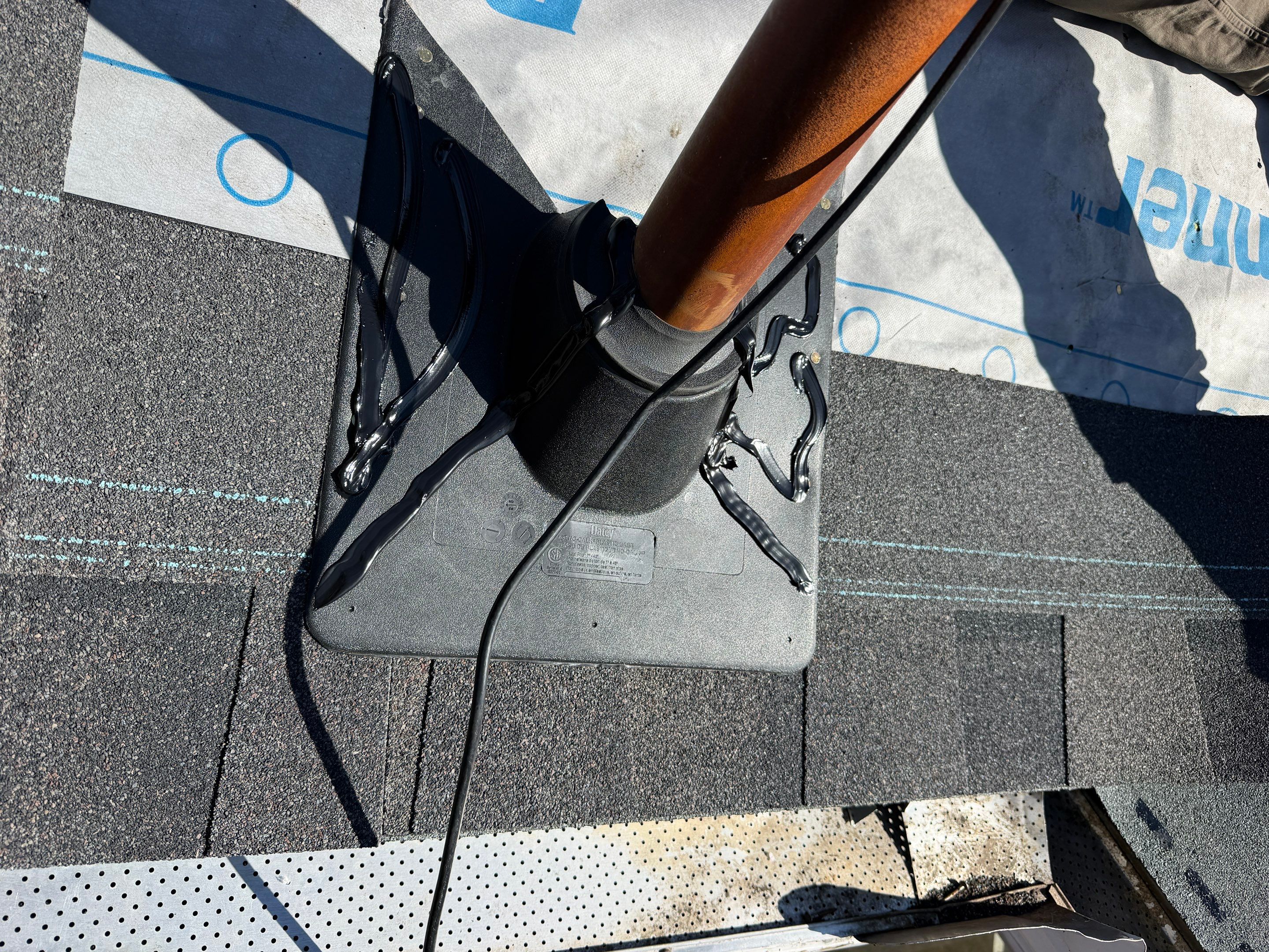 Project in Hamilton by The Roofing Crew