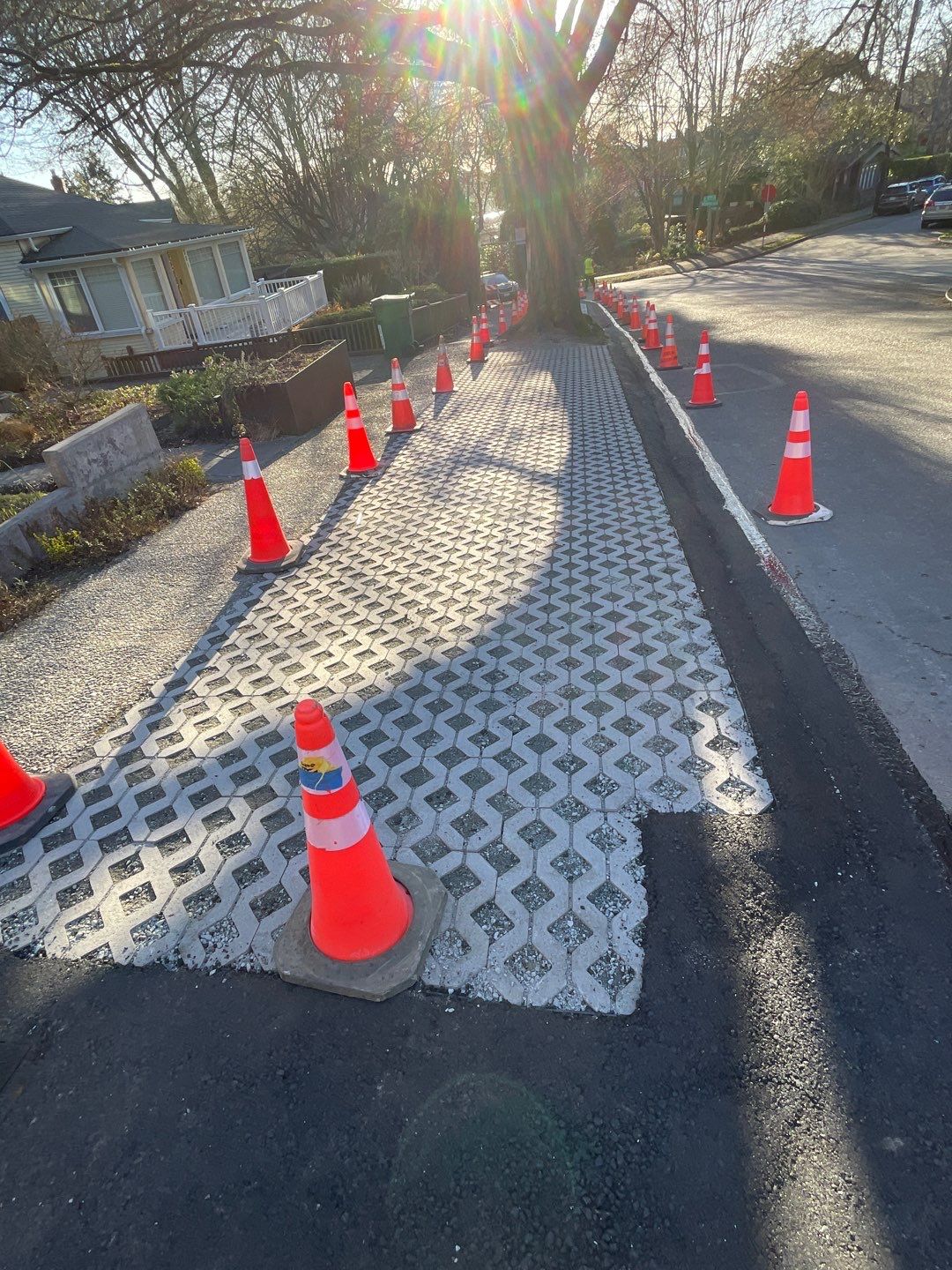 Russell | Turfstone Pavers Driveway  by Jireh Asphalt & Concrete Inc 