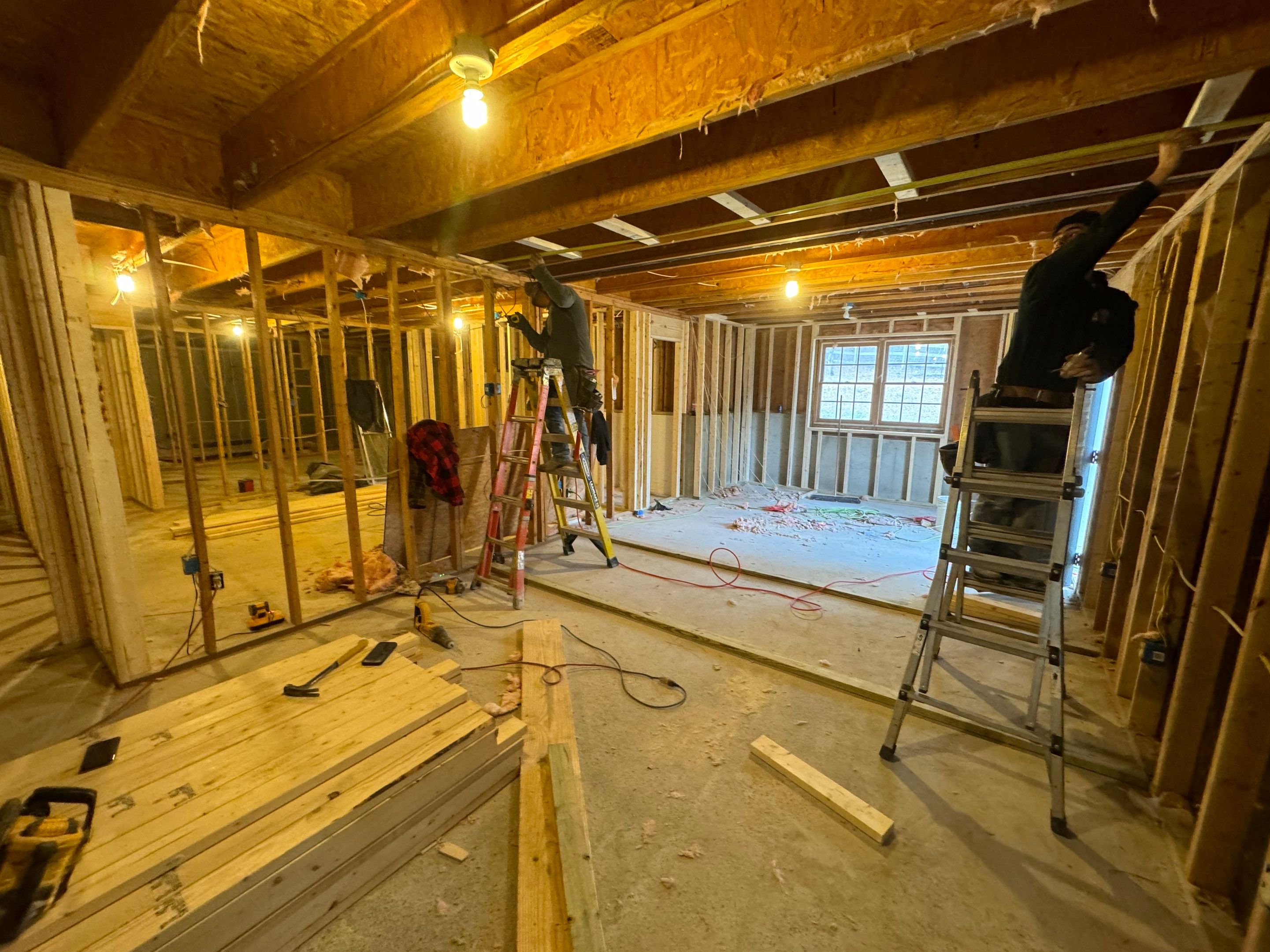 Full Basement Remodeling and Living Suite Transformation in Acworth by Swift Home Renovations