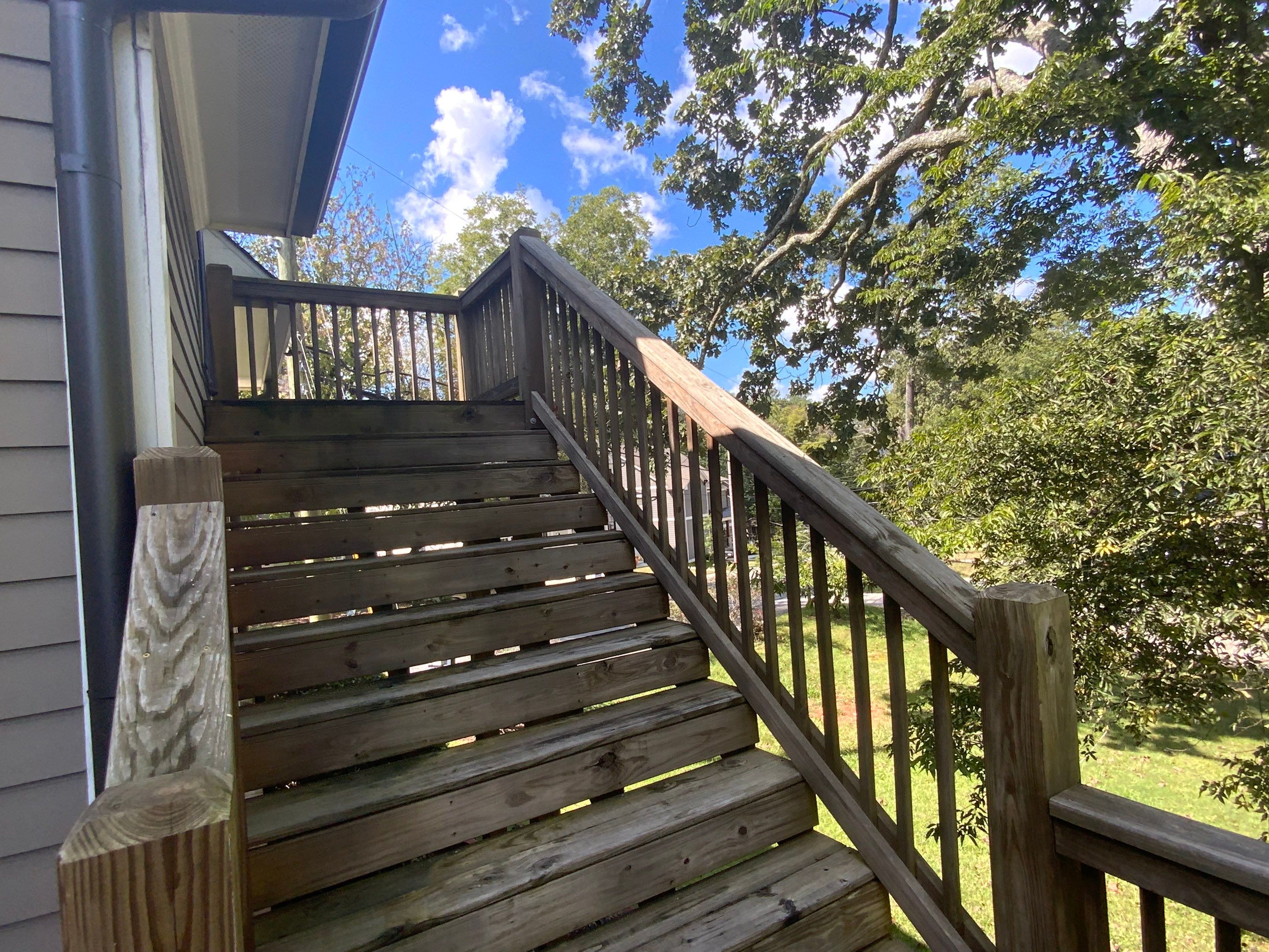 Modern Black Metal Railing and Composite Deck Upgrade in Norcross by Swift Home Renovations