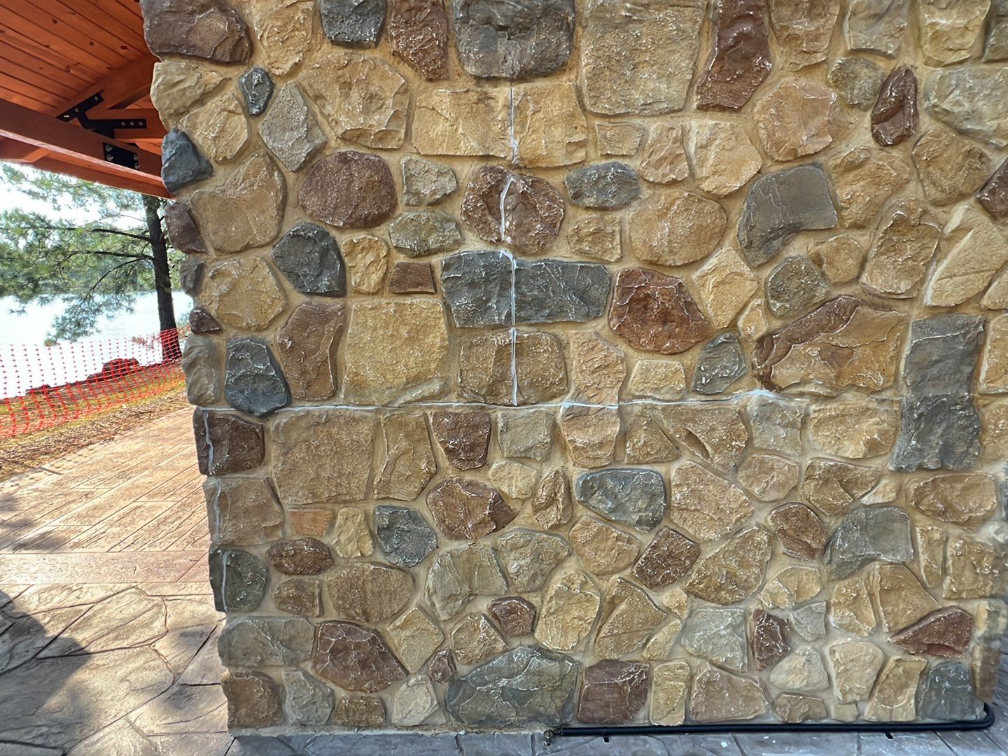 Stamped Concrete Pavilion Slab by Xtreme Concrete Services