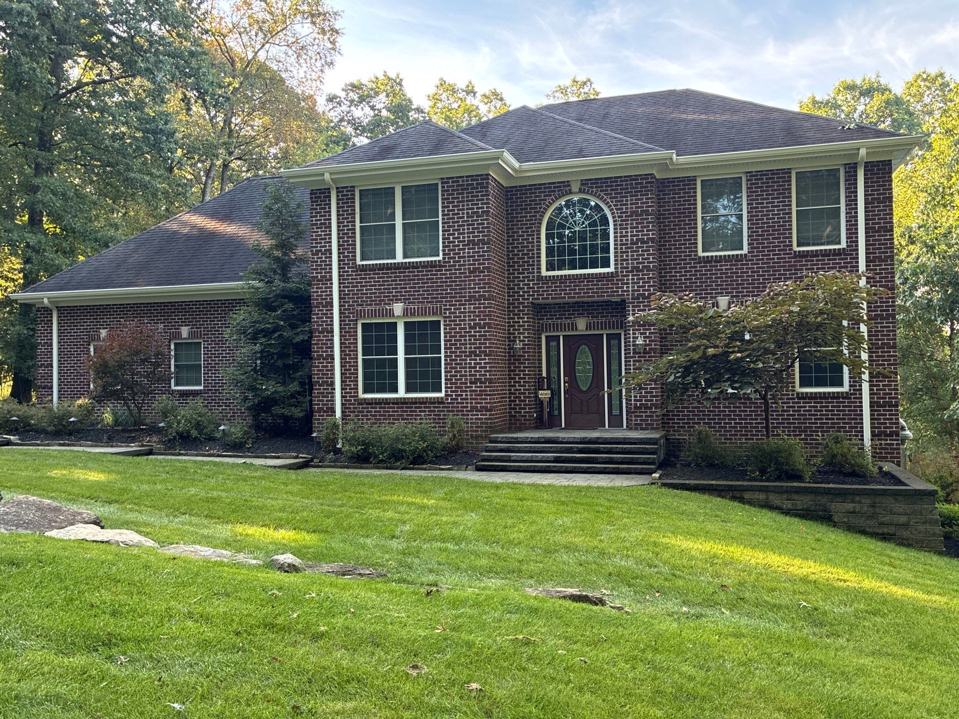 Full House Siding Renovation with English Wedgewood Vinyl in Gibsonia by Ideal Siding Pittsburgh