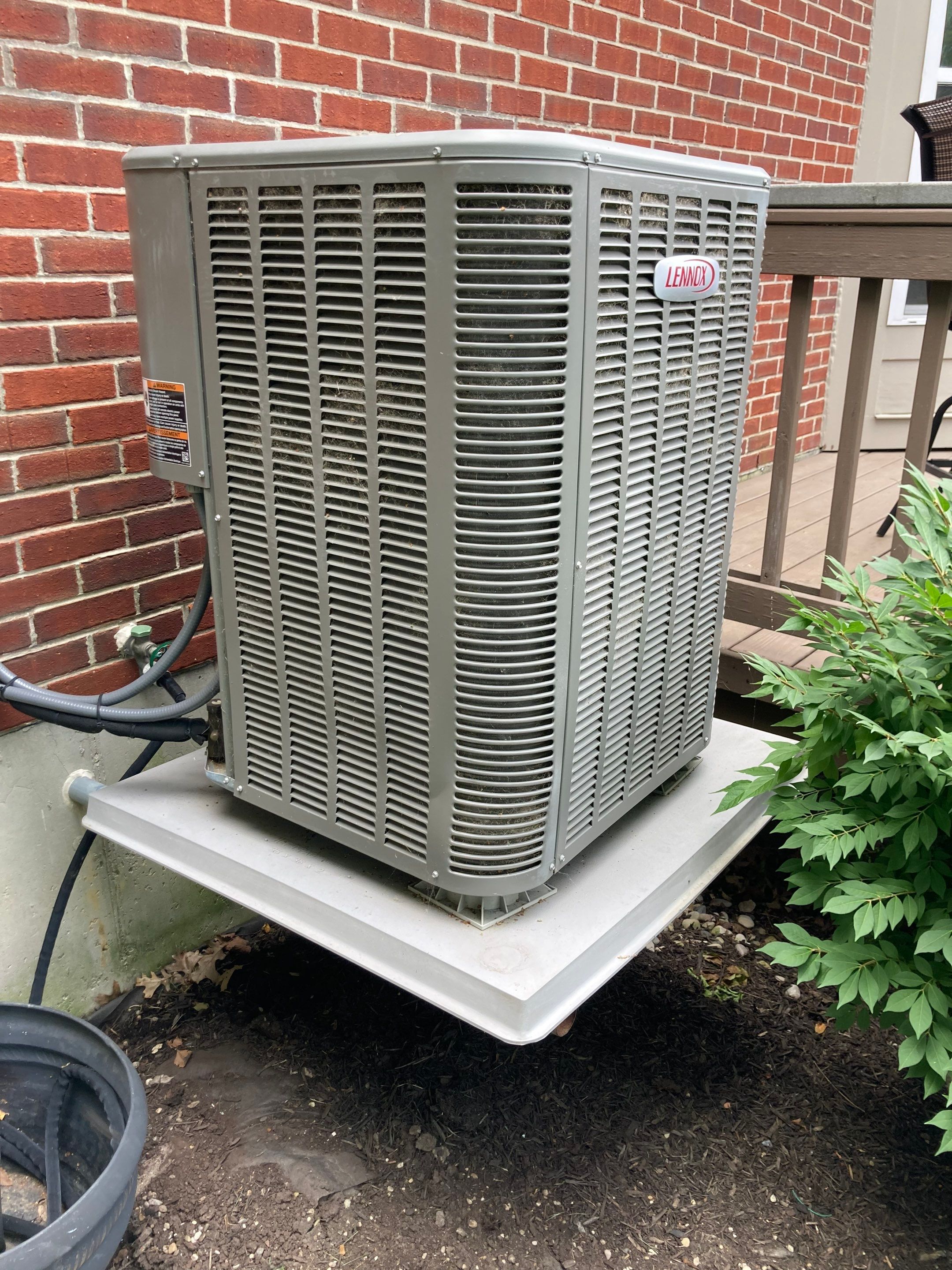Before and After Condenser Coil Cleaning by Comfort Air Technologies