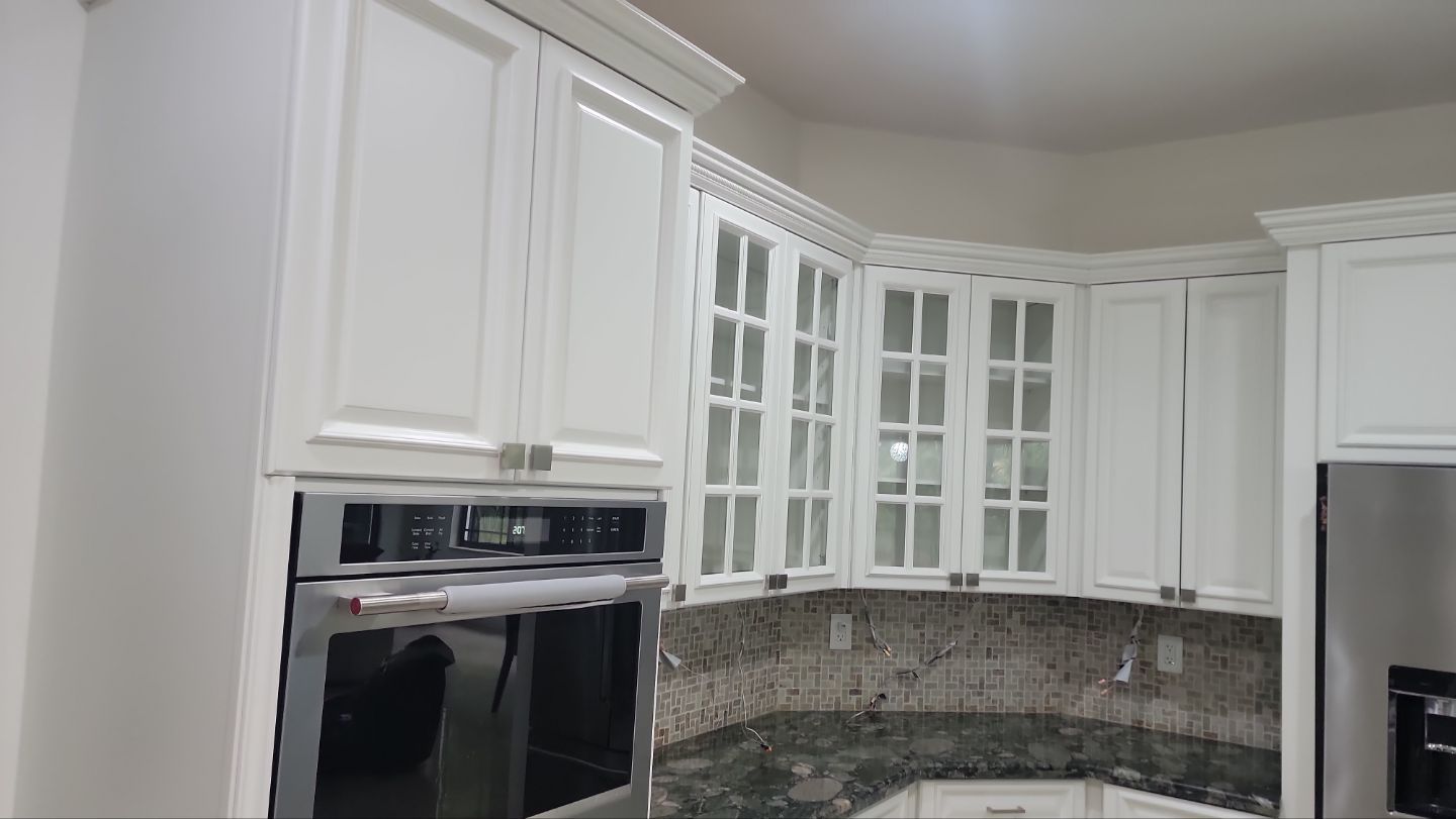 Kitchen Cabinet Just Like New by John “The Greek” Painting