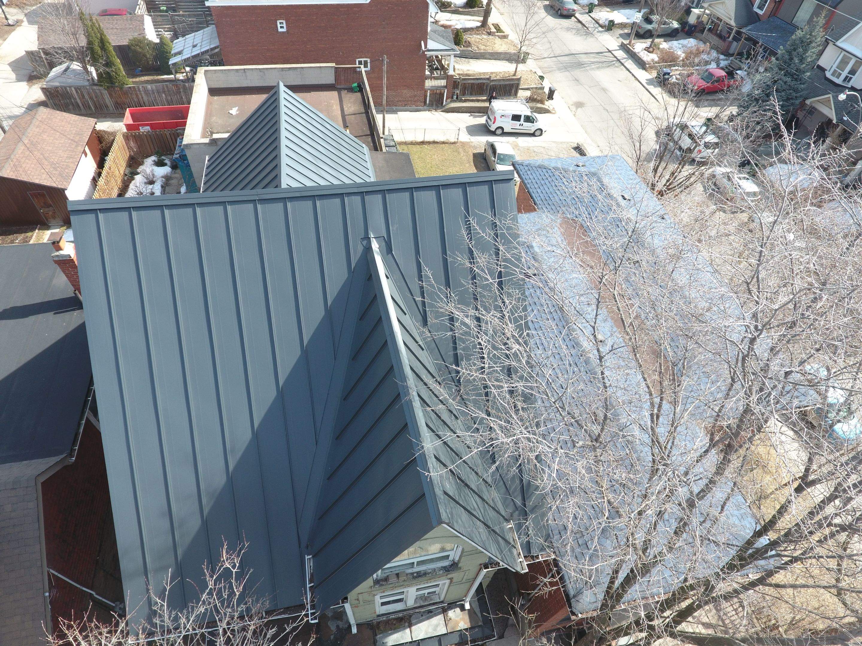 Standing Seam Metal Roofing using 16" Standing Seam Panels by Jay Carter Roofing & Sheet Metal
