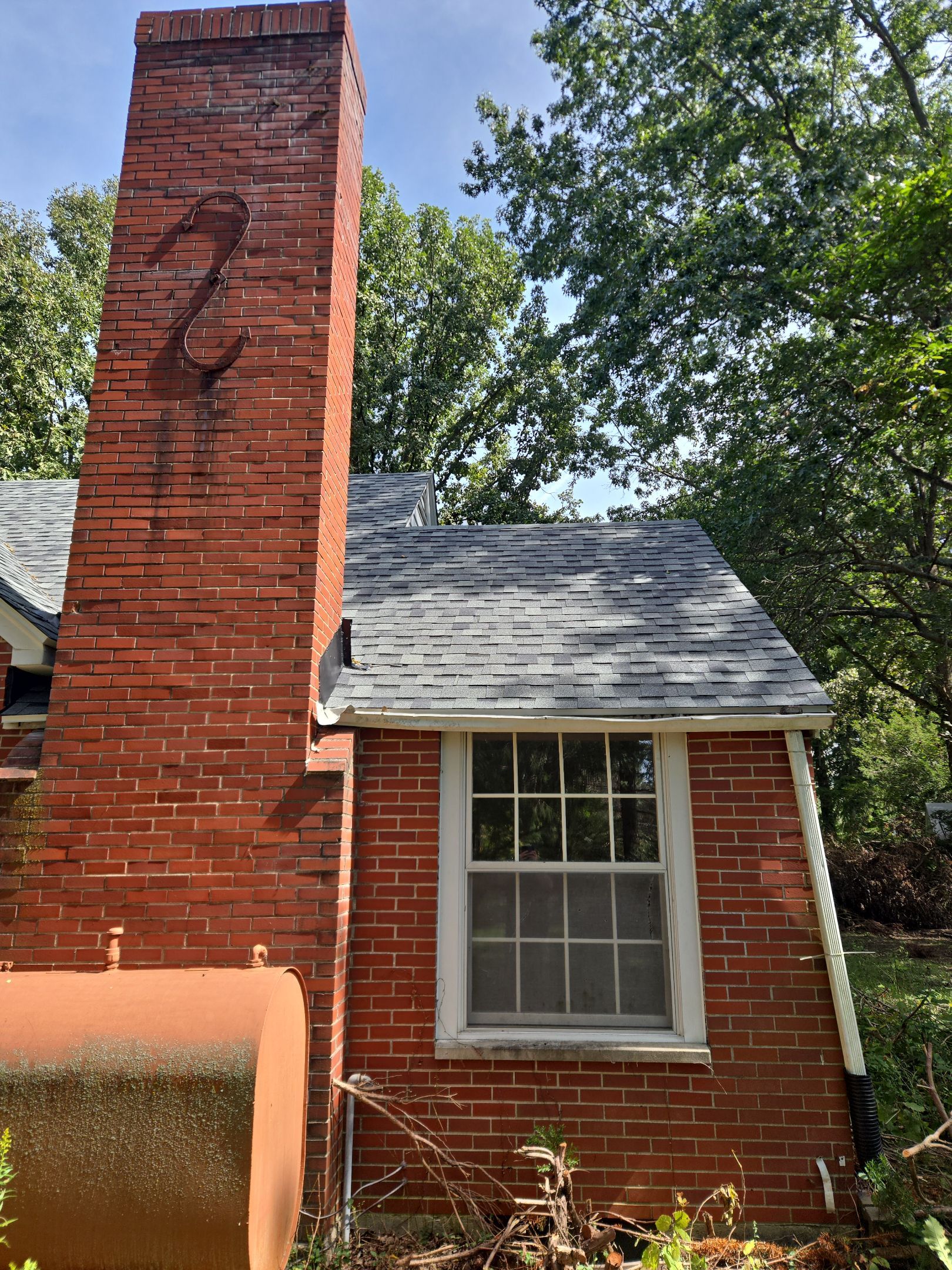 Residential Roof Replacement and Gutter Installation in Dayton by Level Up Roofing and Restoration Services LLC
