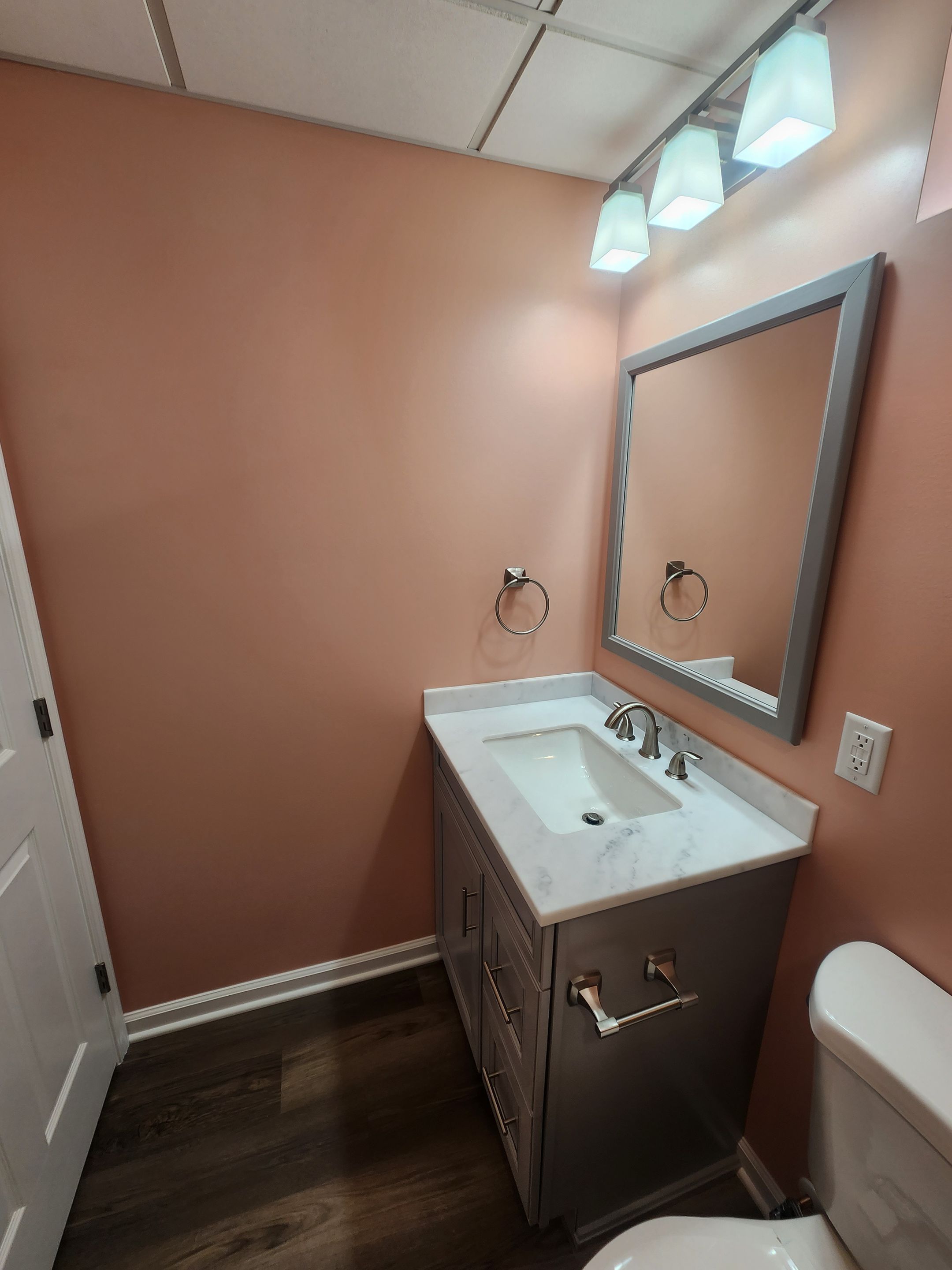 Basement and Bathroom Remodel by Ivy Lea Construction