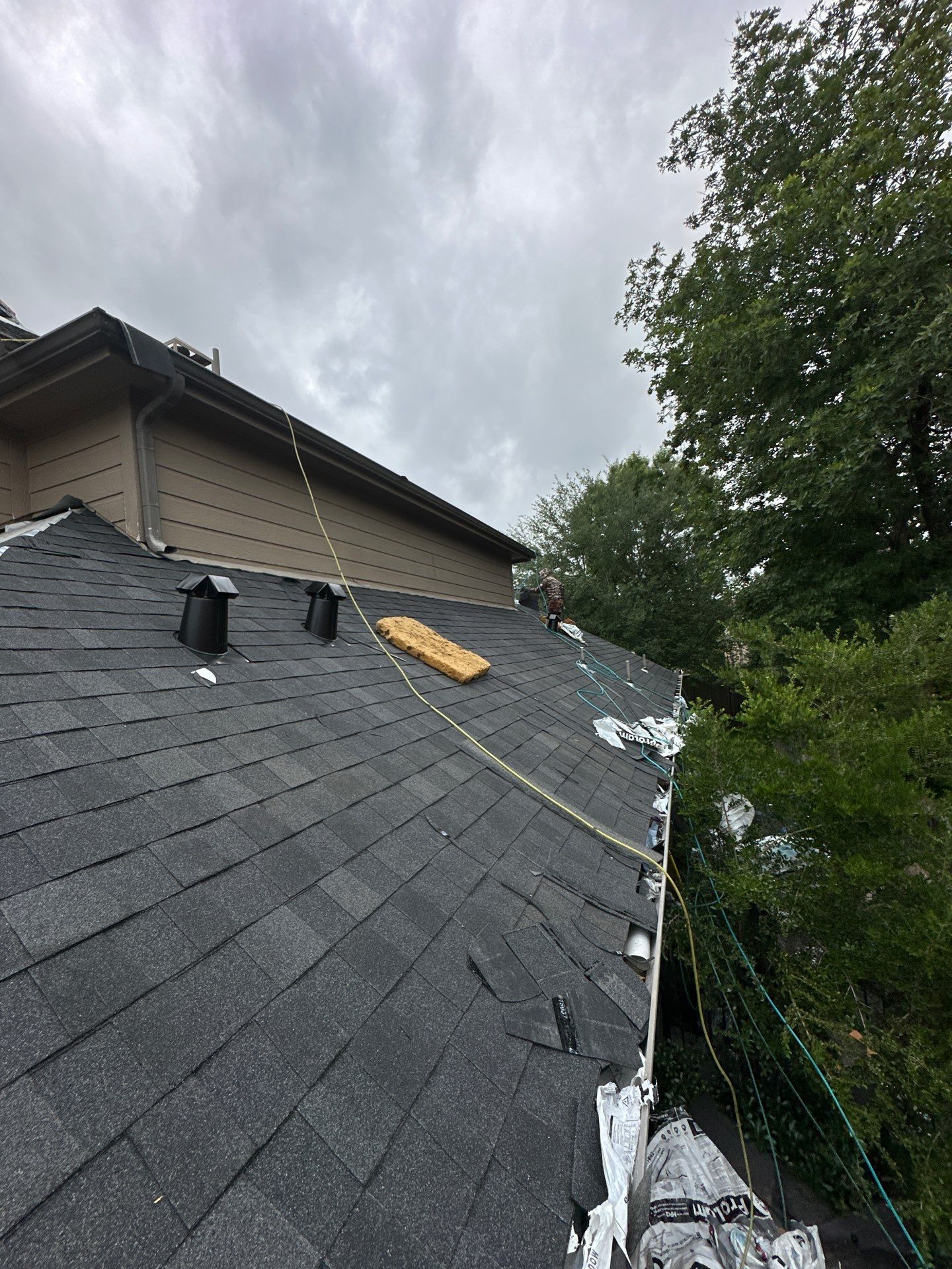 Project in Spring by Motion Roofing