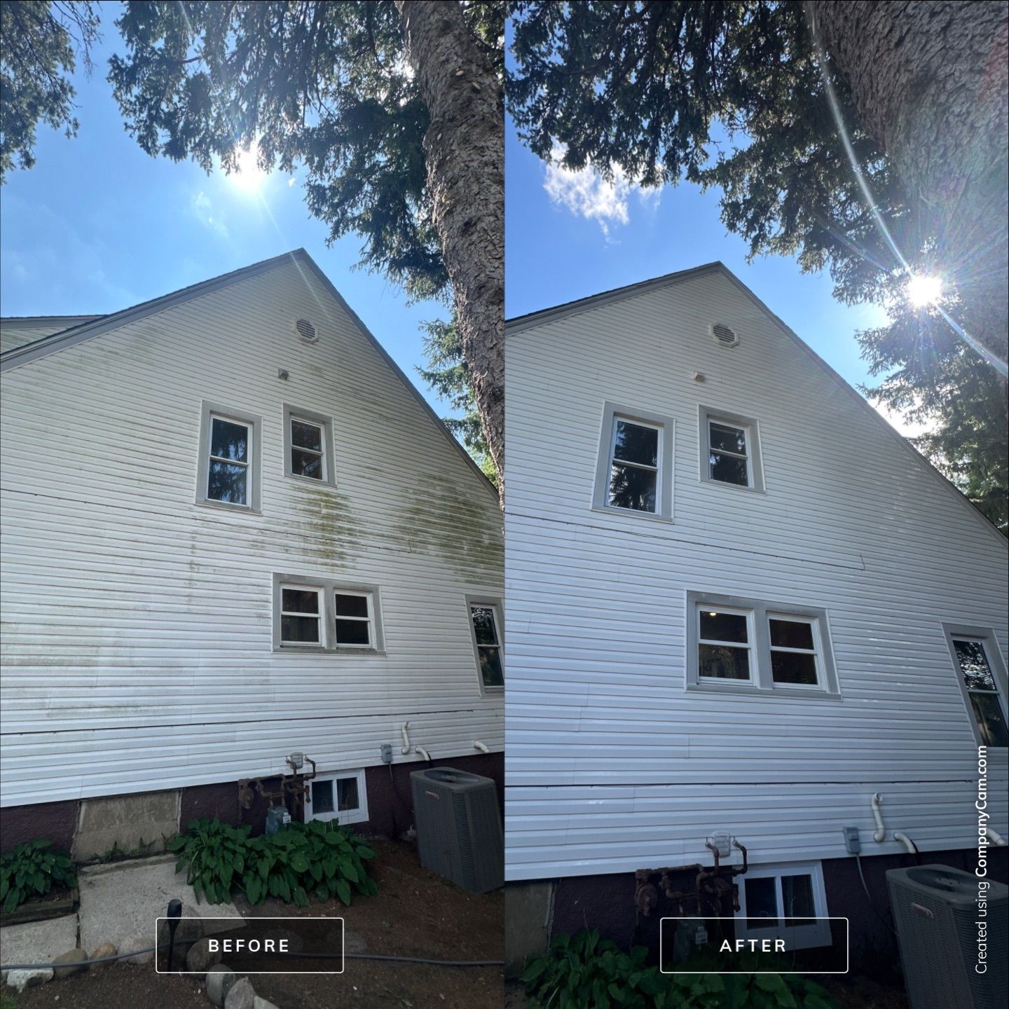 Project in Woodstock by Simmons Power & Soft Washing