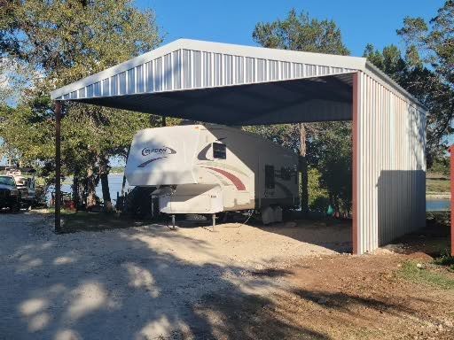 Carports, Metal Patio Covers, Barns, Shops, and more by REPS Austin Area Roofer