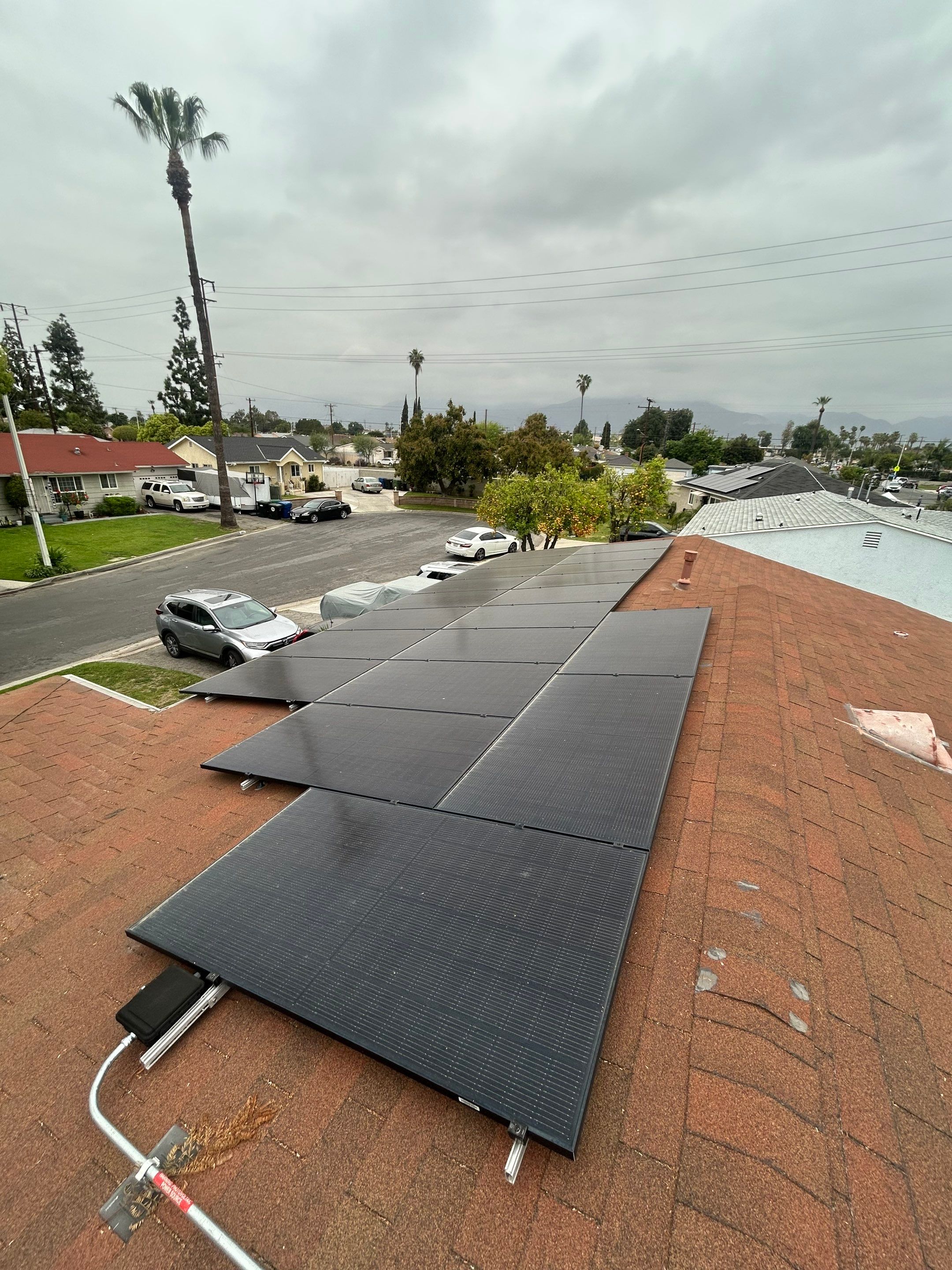 Solar Panel Cleaning in Covina Ca by Palm Coast Solar Cleaning