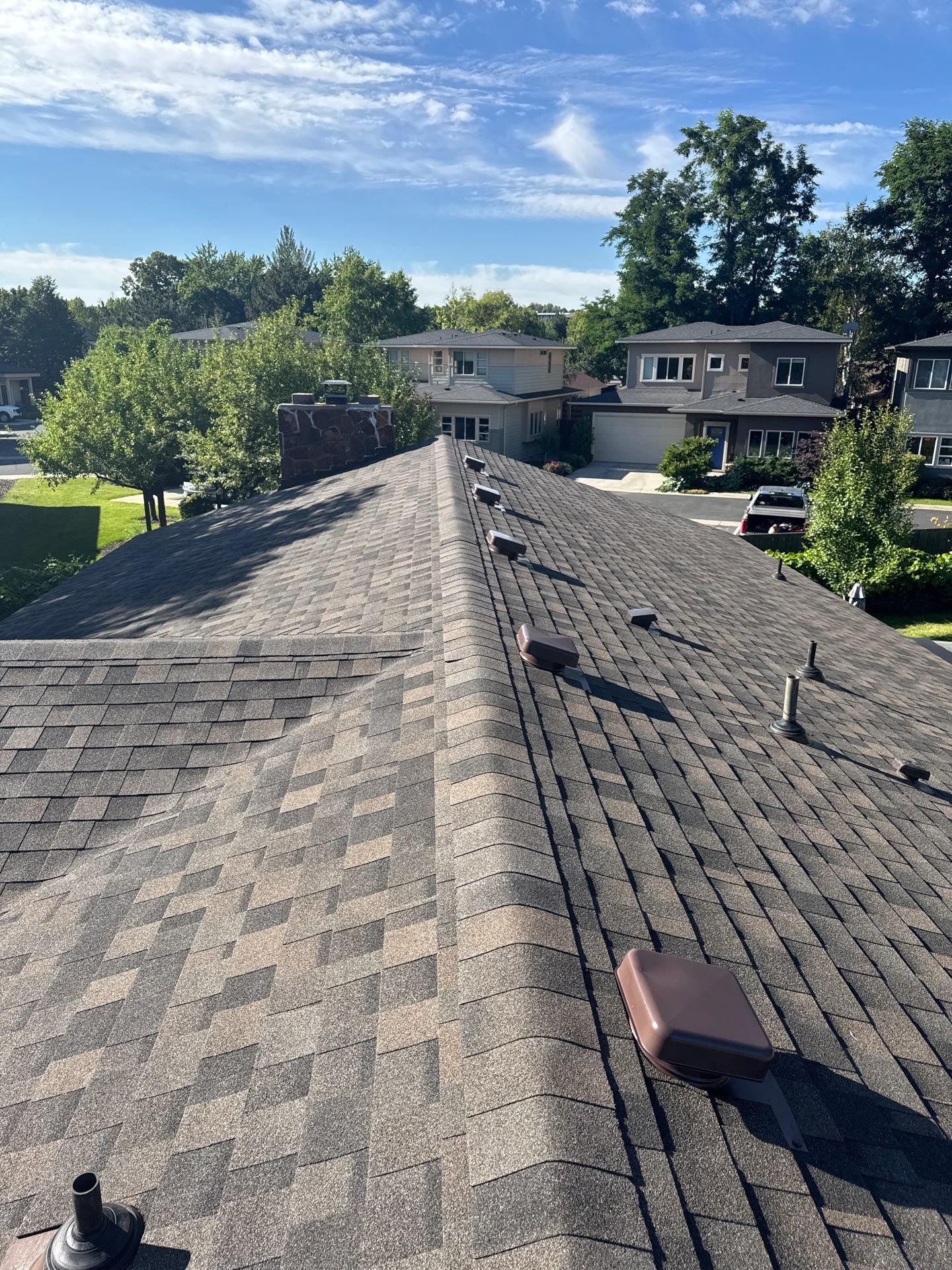 Complete Residential Roof Replacement and Attic Ventilation Upgrade in Boise by Olive Roofing