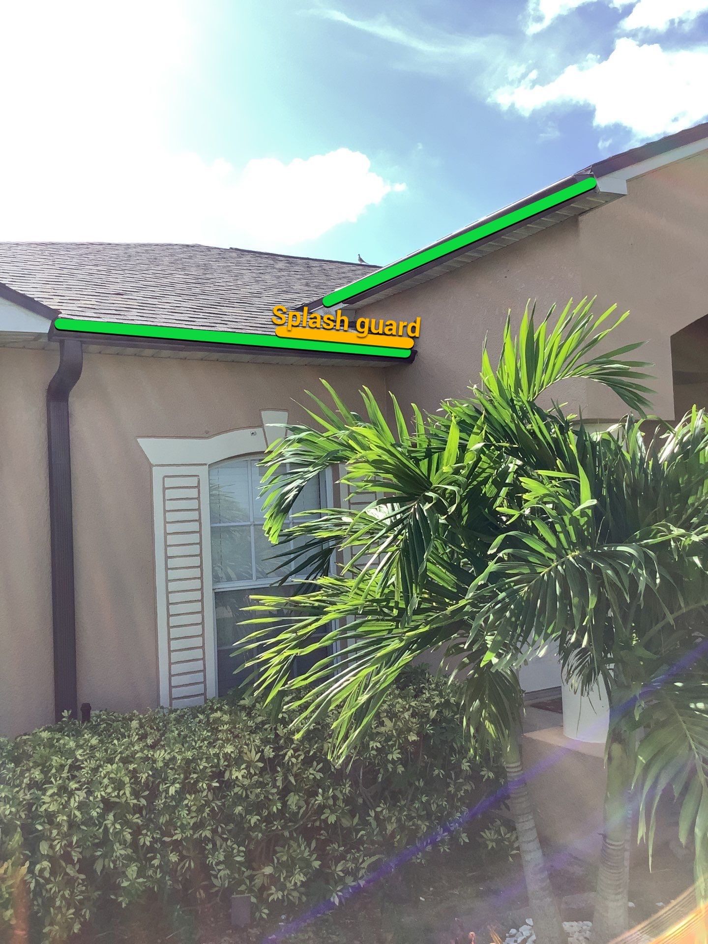 Downspout Installation for Multi-Story Homes in Cape Coral FL by Gutter Professors