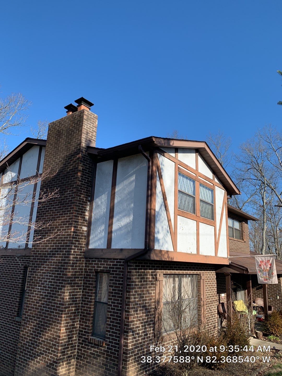 Old to New Tudor Style Fiber Cement Update  by Secure Construction Company Inc
