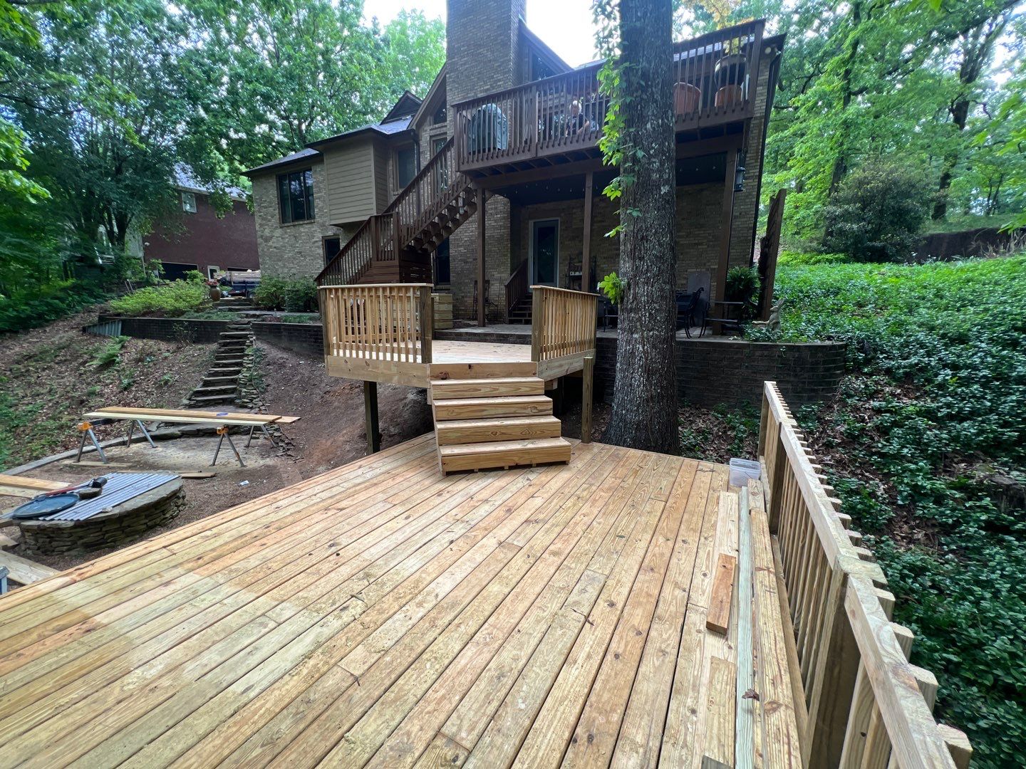 Riverchase - Tiered Deck by Pillar and Pine