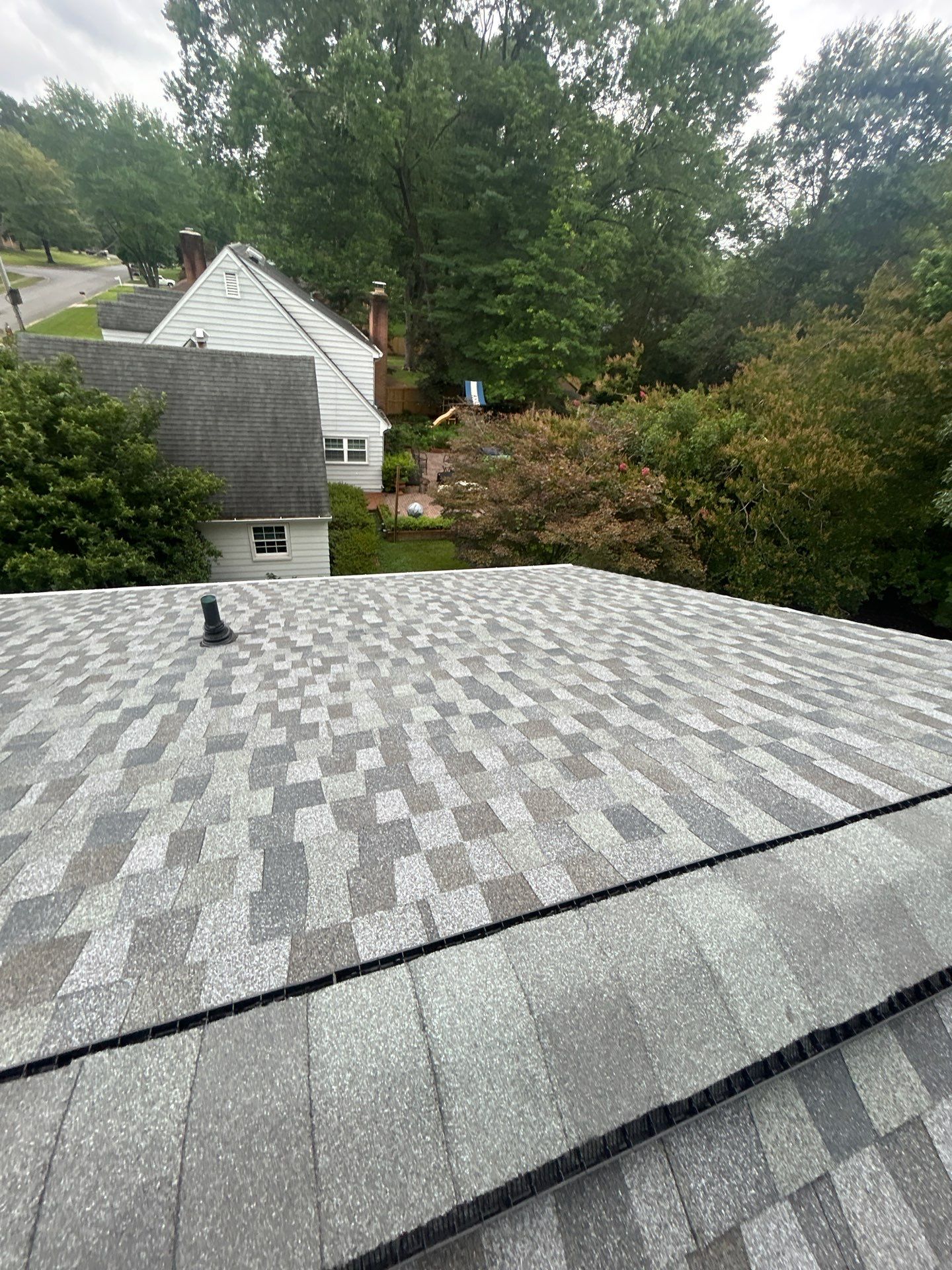 Alexandria: Residential Roof Replacement with GAF Timberline HDZ in Nantucket Morning by RM Banning, Inc.