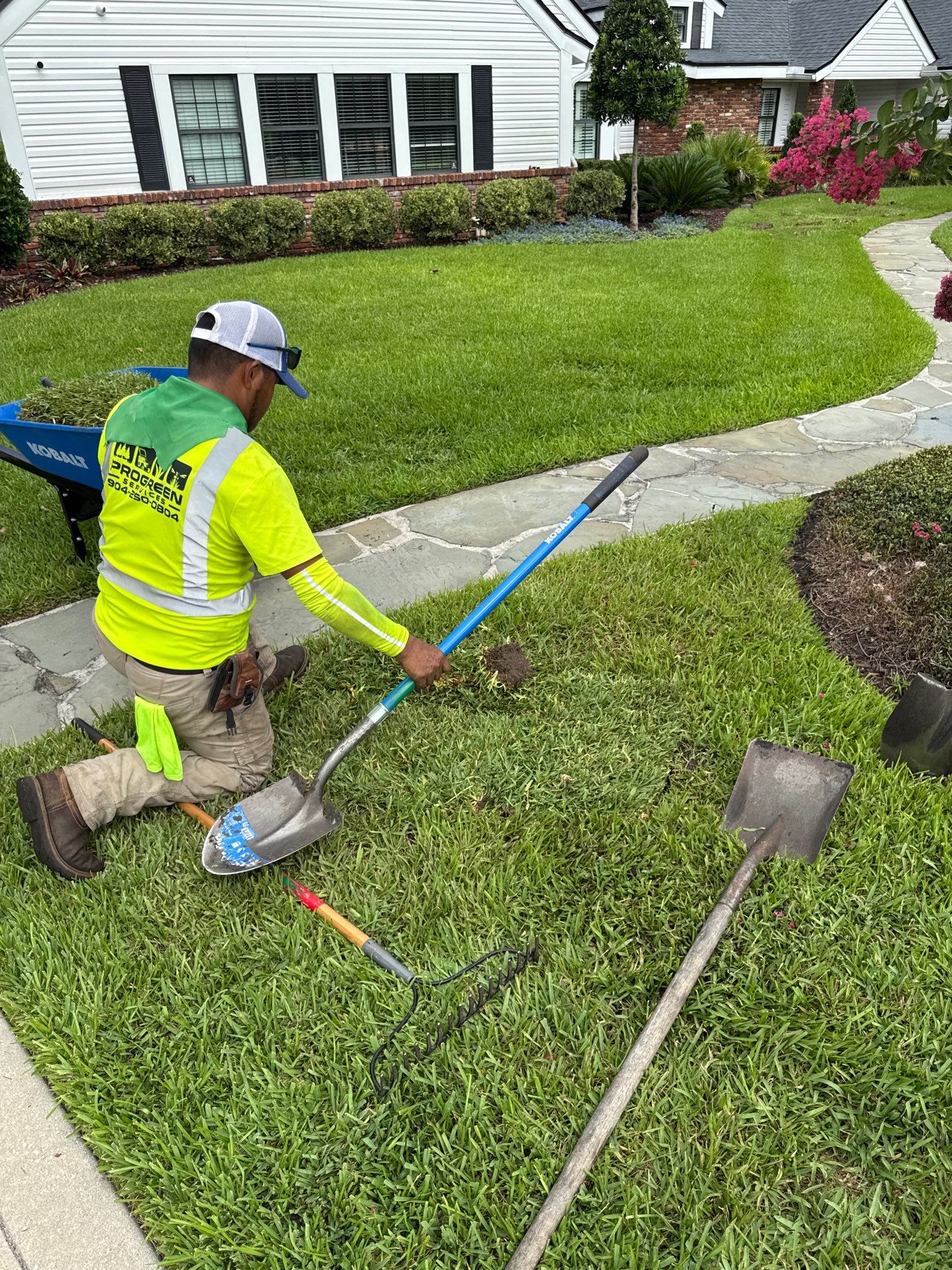 Deerwood Resident | Sod & Plant Installation by ProGreen Services