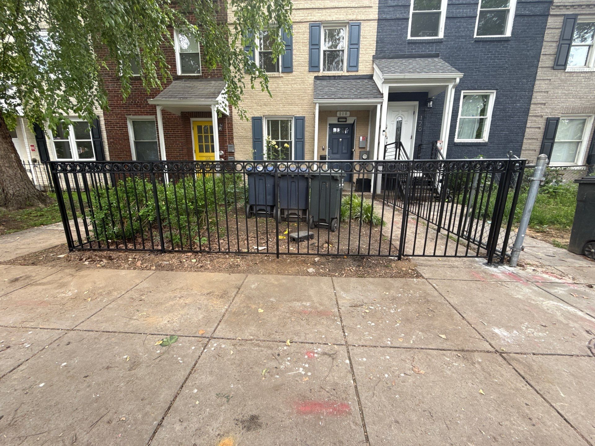 Custom Iron Fencing & Pet-Safe Gate Installation in Washington, DC. by Capitol Iron Works